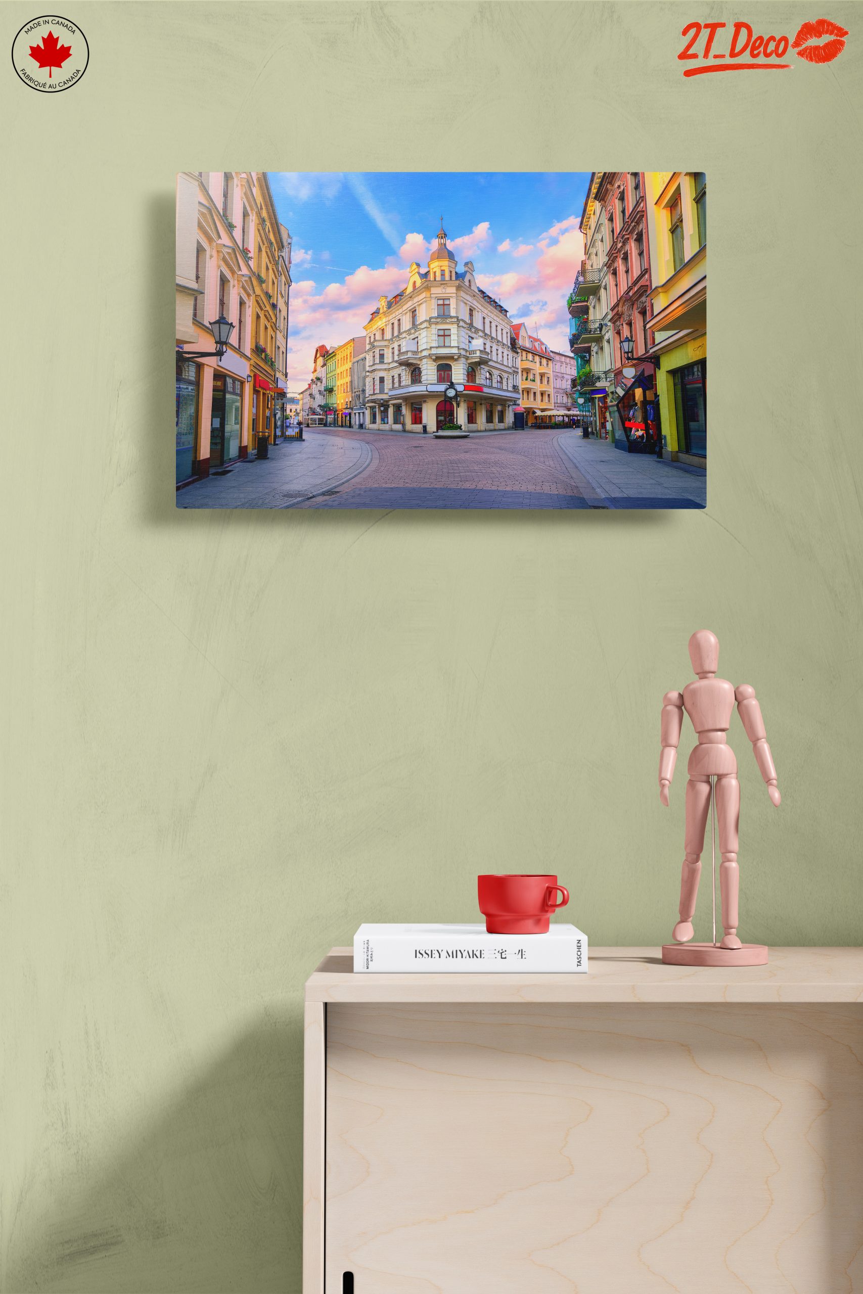 Charming Urban Streetscape at Sunset - Image 14
