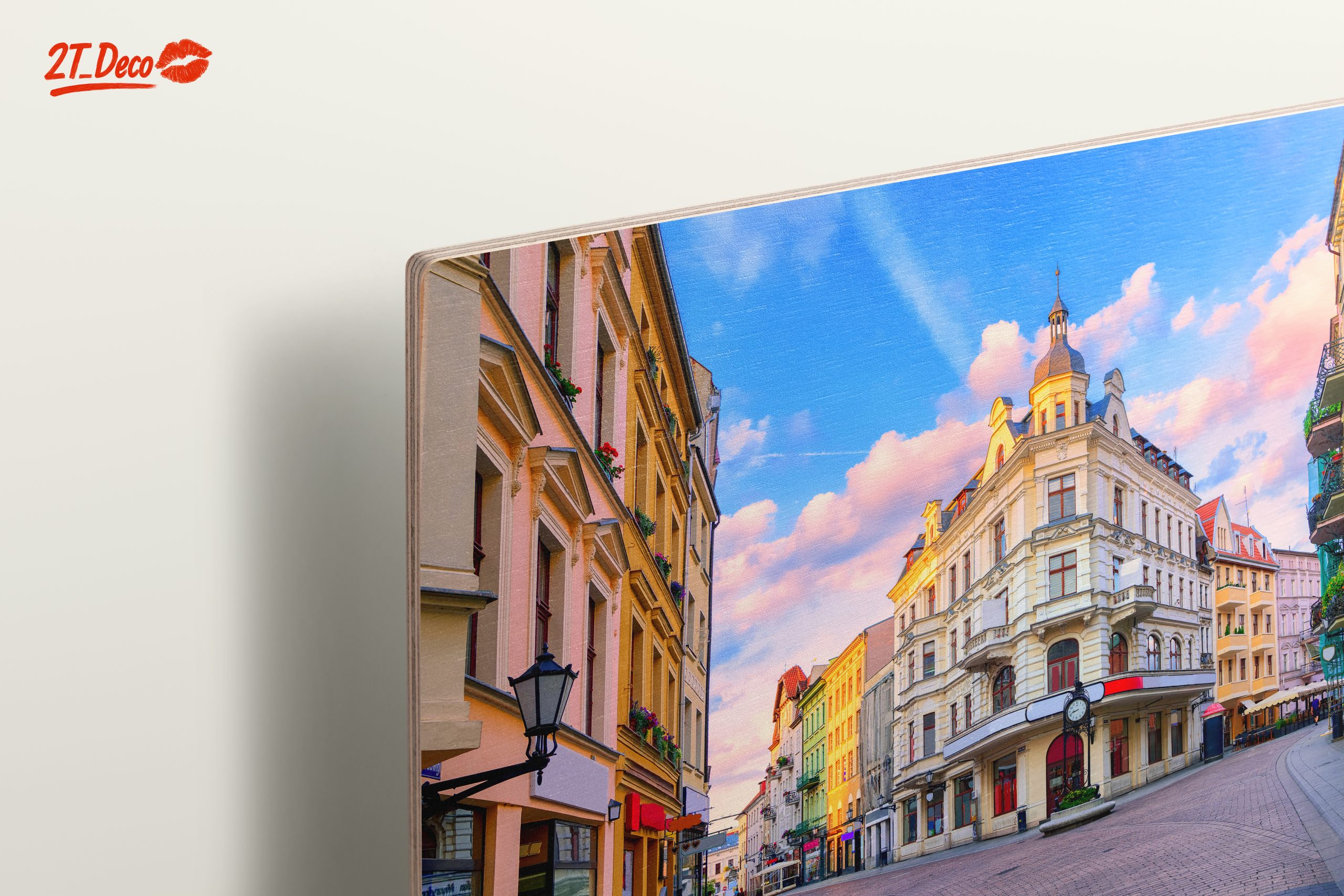 Charming Urban Streetscape at Sunset - Image 15