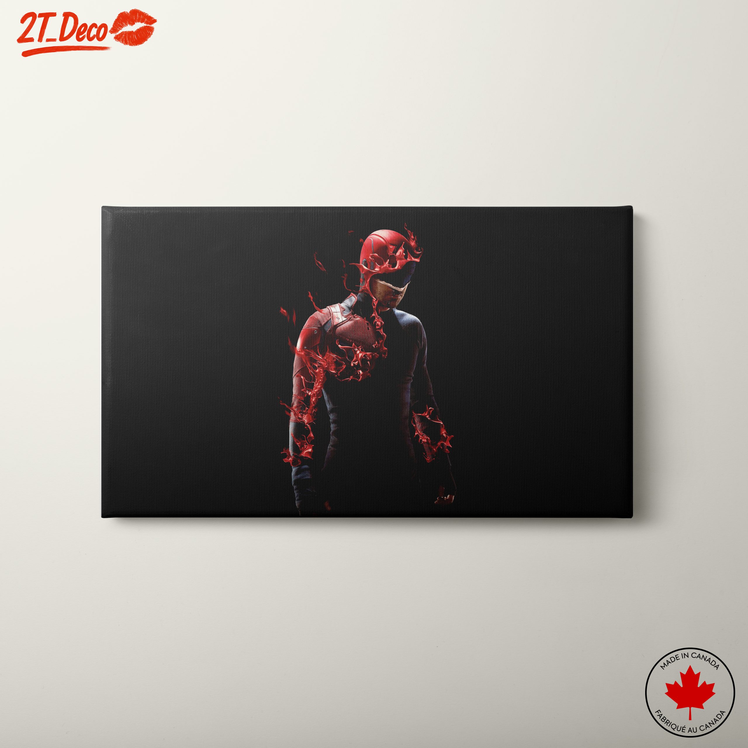 Daredevil Poster Featuring Fiery Elements
