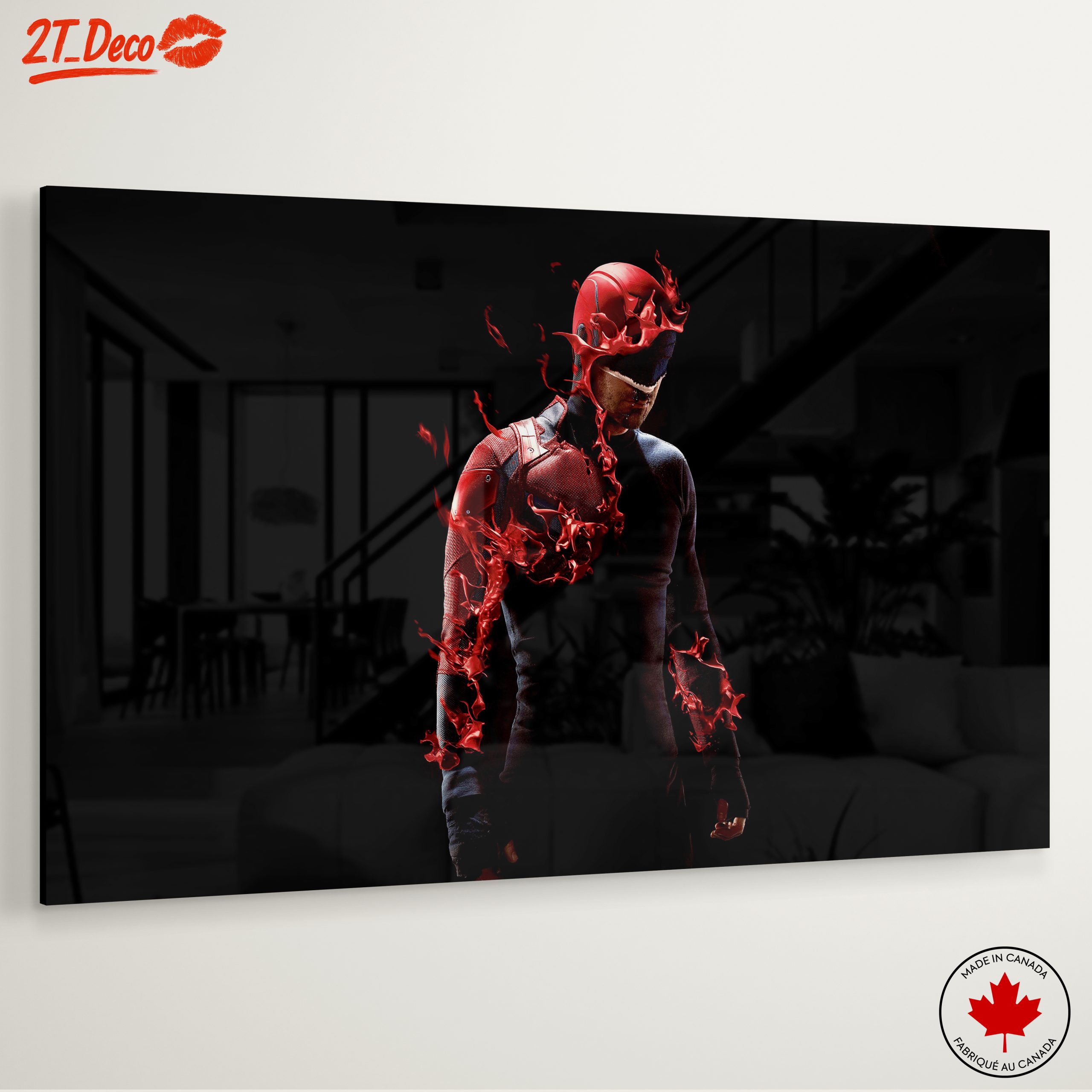 Daredevil Poster Featuring Fiery Elements - Image 6