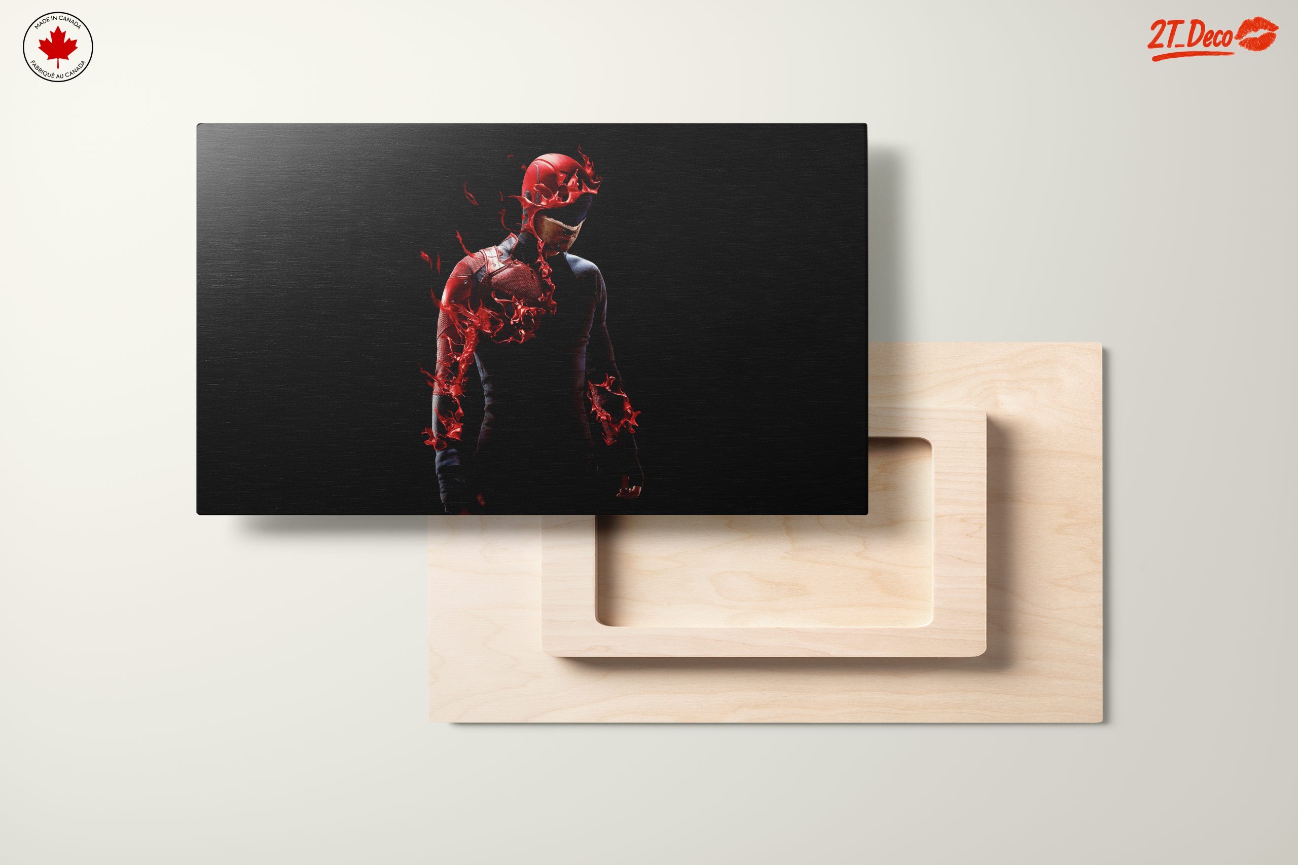 Daredevil Poster Featuring Fiery Elements - Image 11
