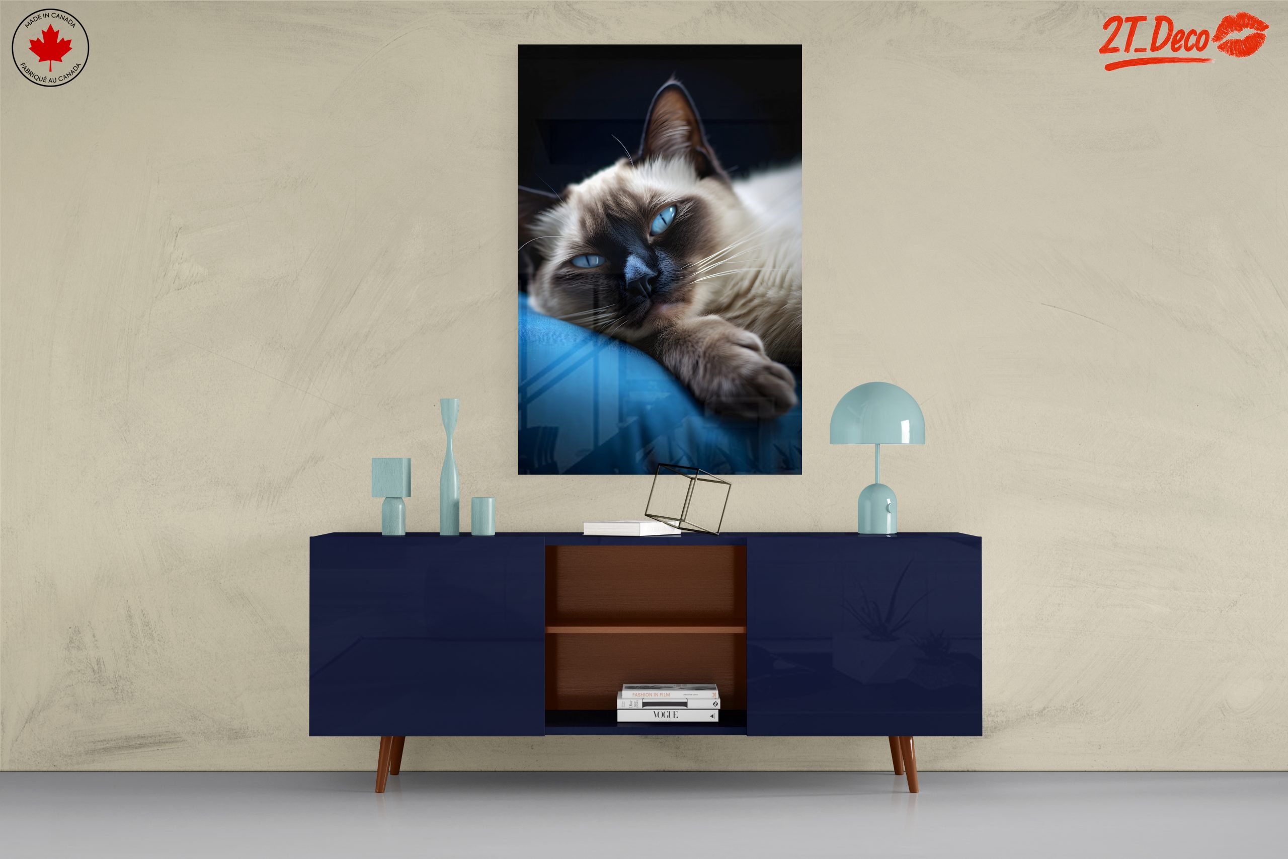 Calm Cat Lying on a Cushion - Image 8