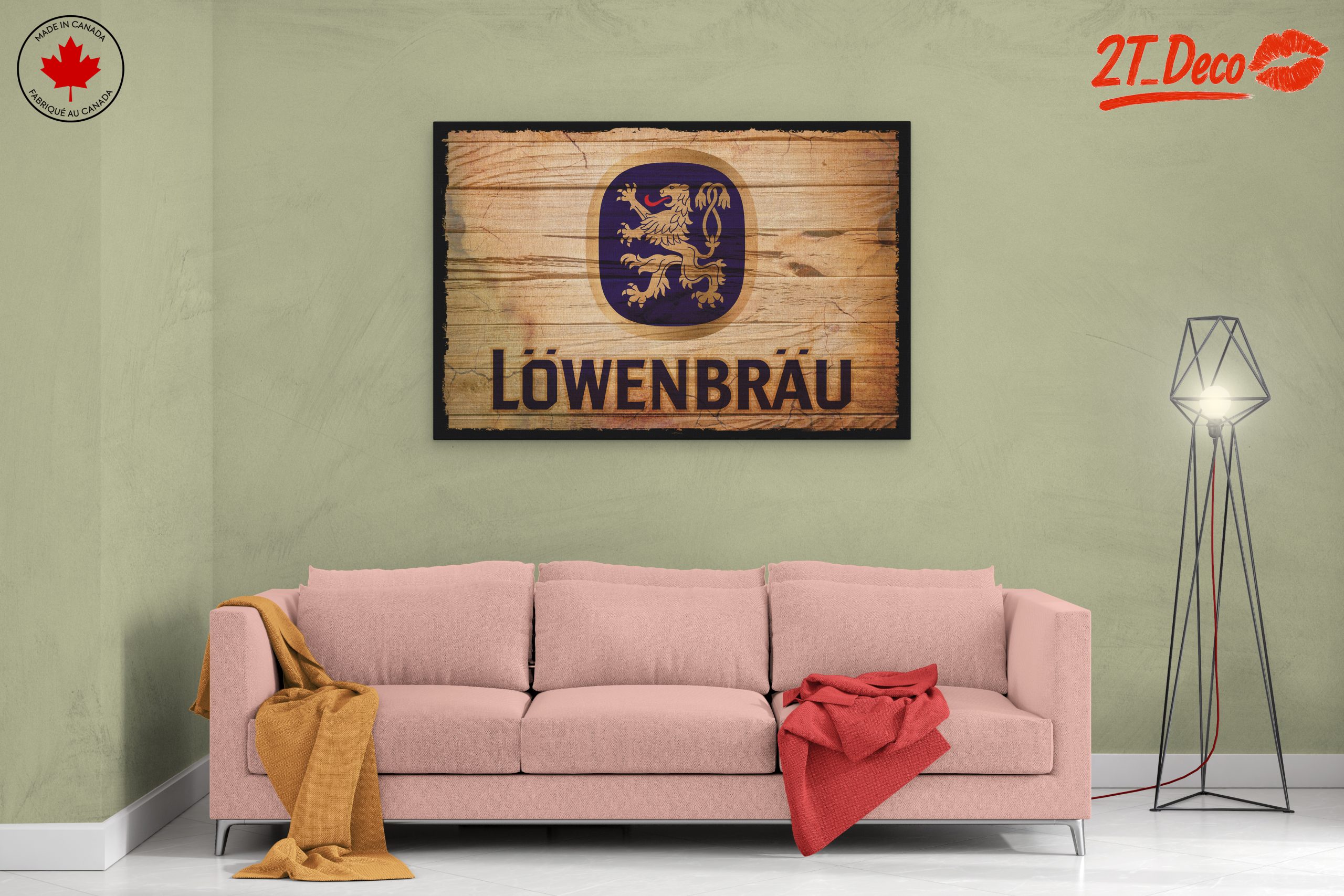 Löwenbräu Beer Logo Artwork - Image 2