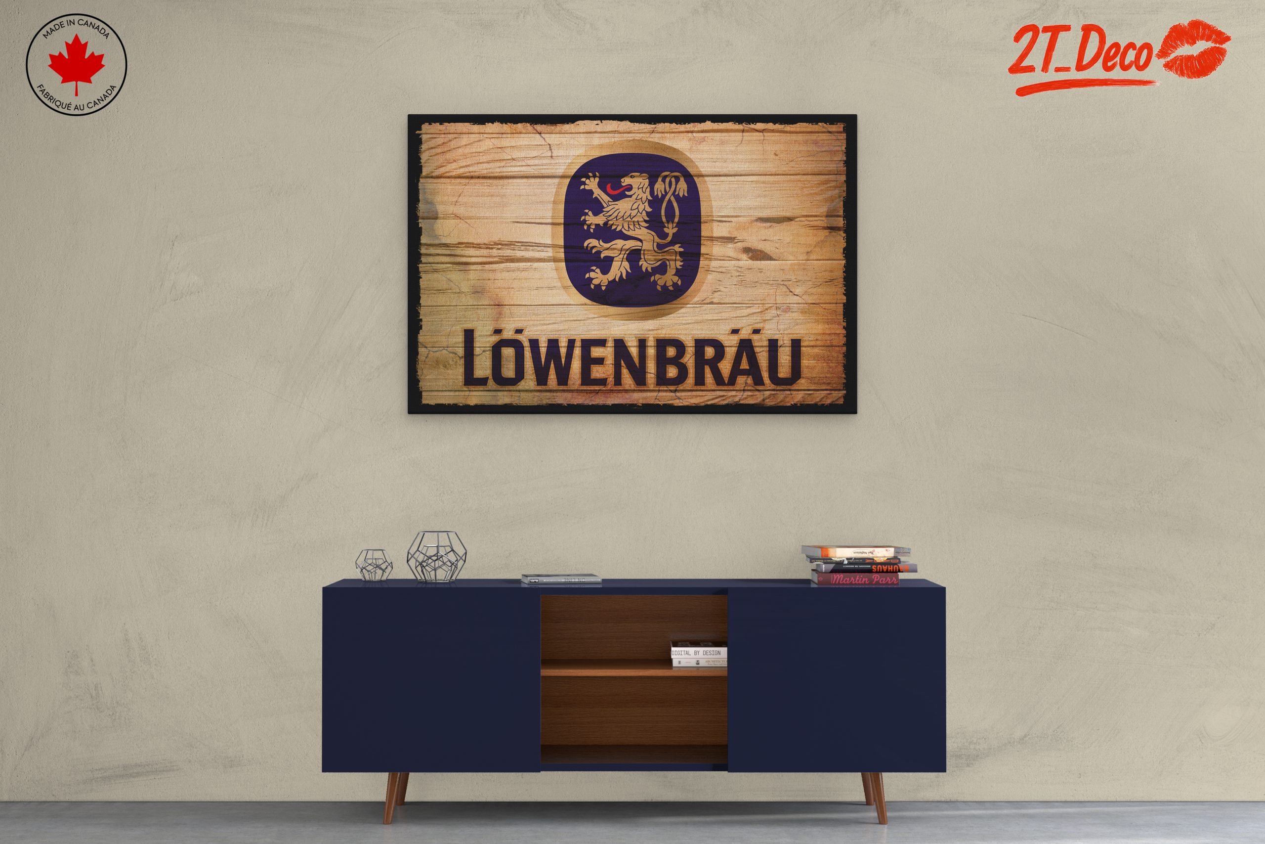 Löwenbräu Beer Logo Artwork - Image 3