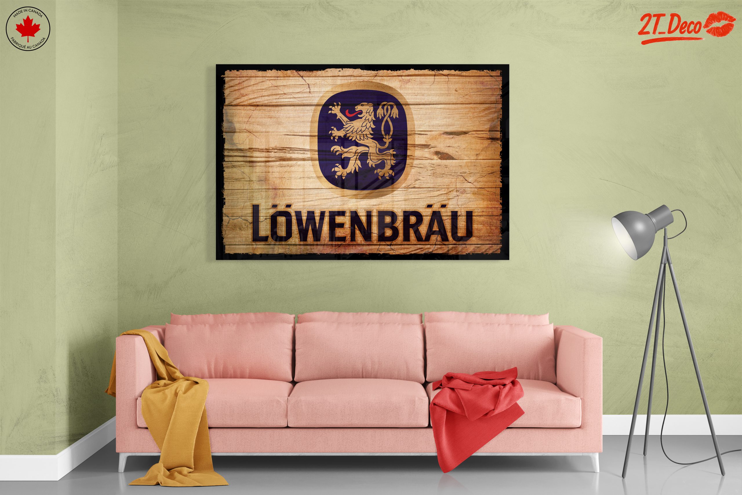 Löwenbräu Beer Logo Artwork - Image 7