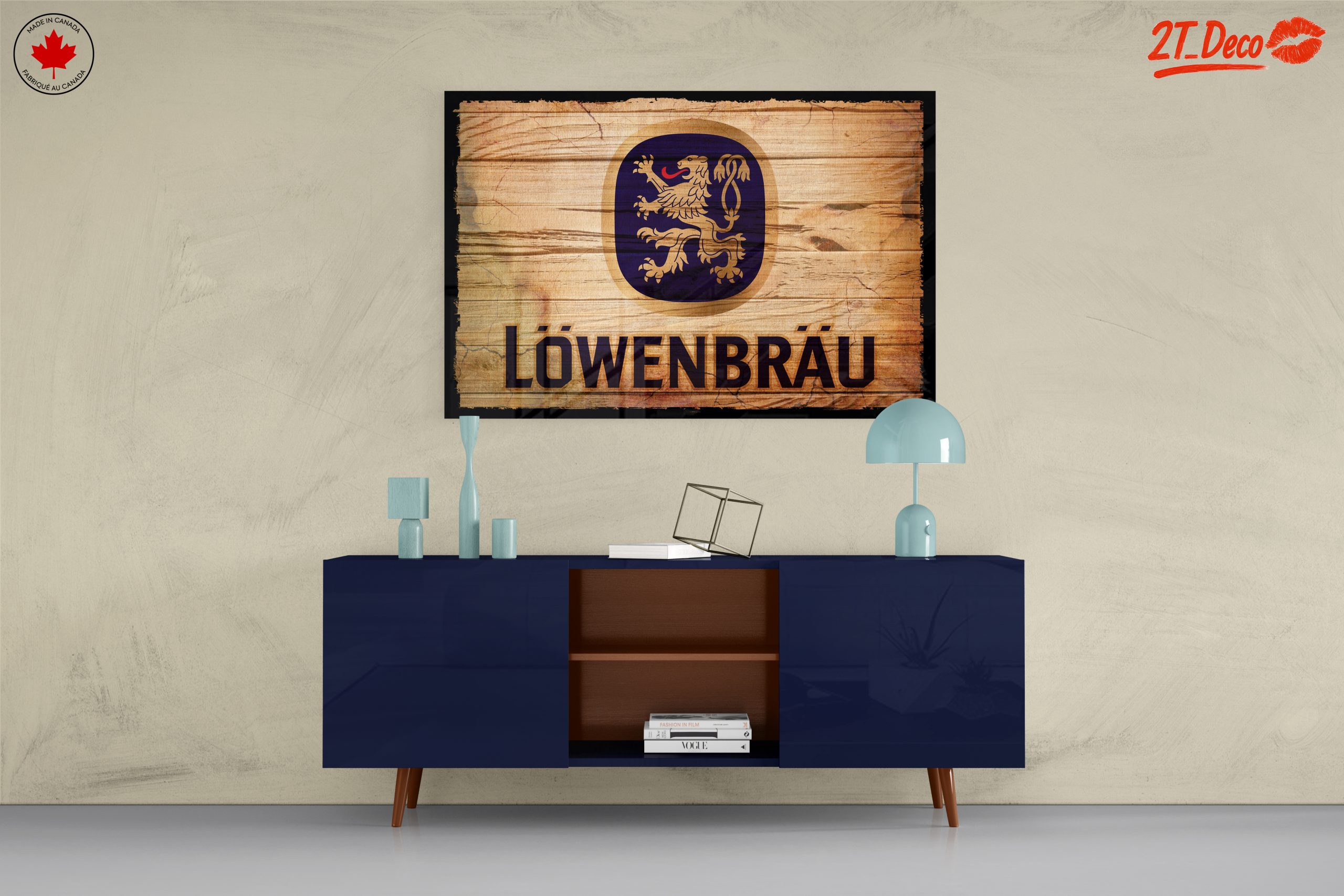 Löwenbräu Beer Logo Artwork - Image 8