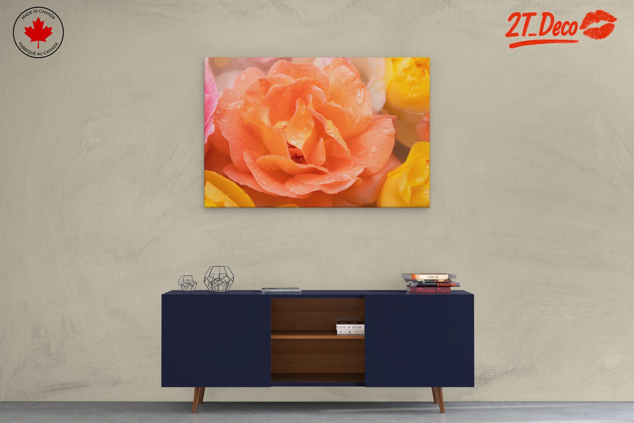 Stunning Floral Arrangement with Dew Drops - Image 3