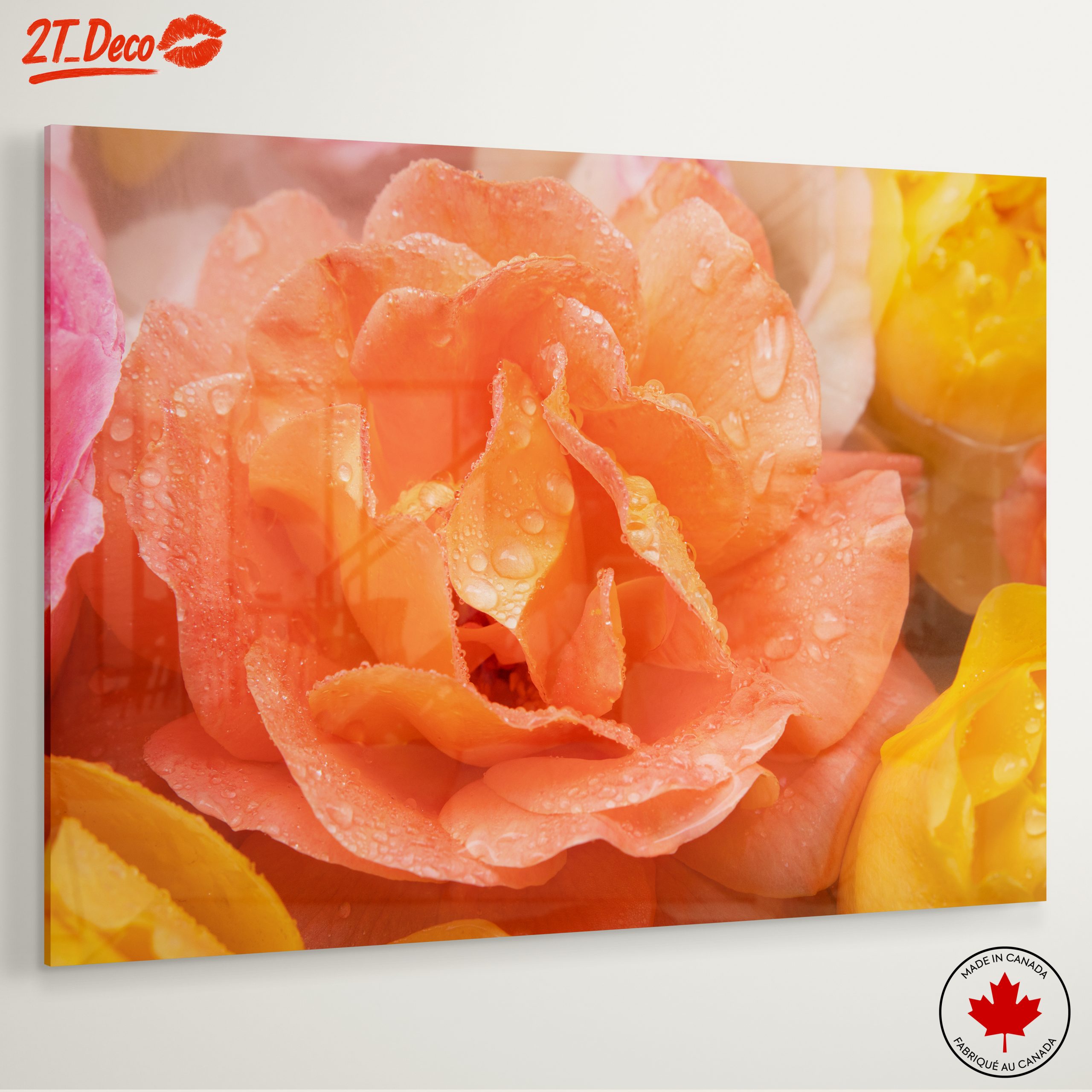 Stunning Floral Arrangement with Dew Drops - Image 6