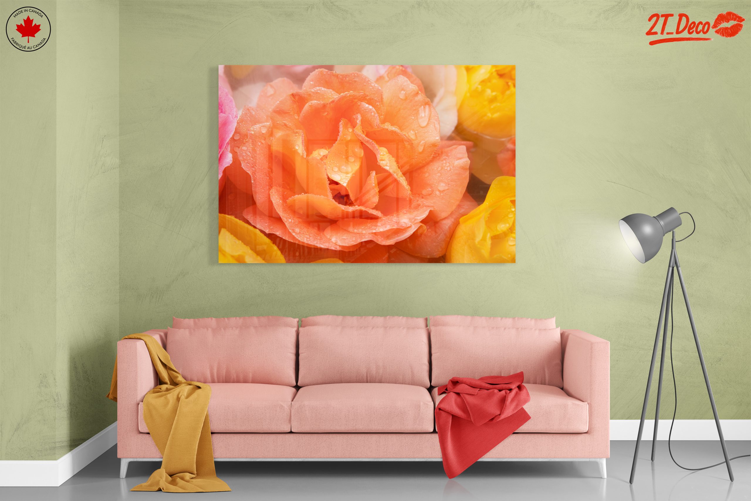 Stunning Floral Arrangement with Dew Drops - Image 7