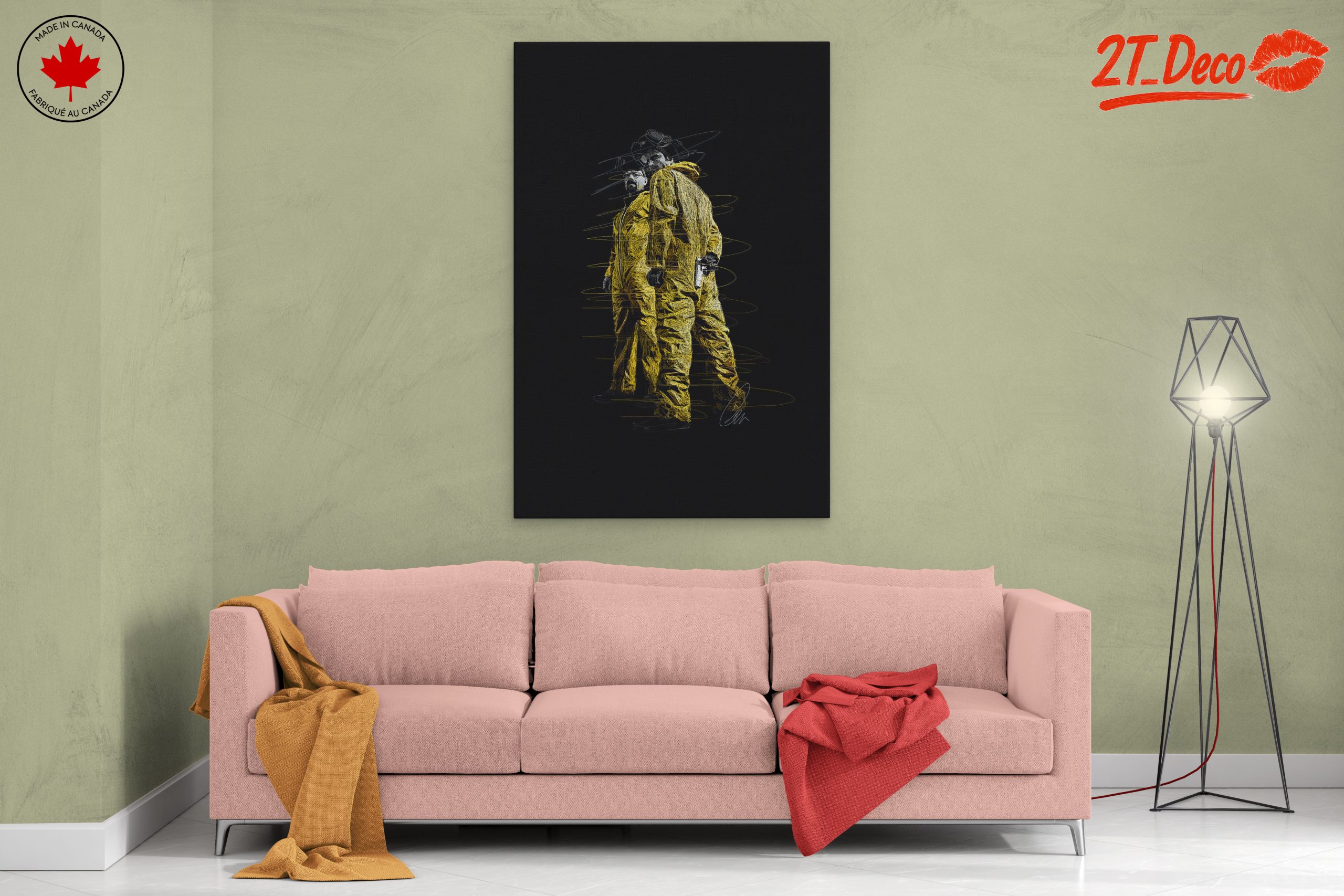 Stylized Character Art Featuring Iconic Figures - Image 2
