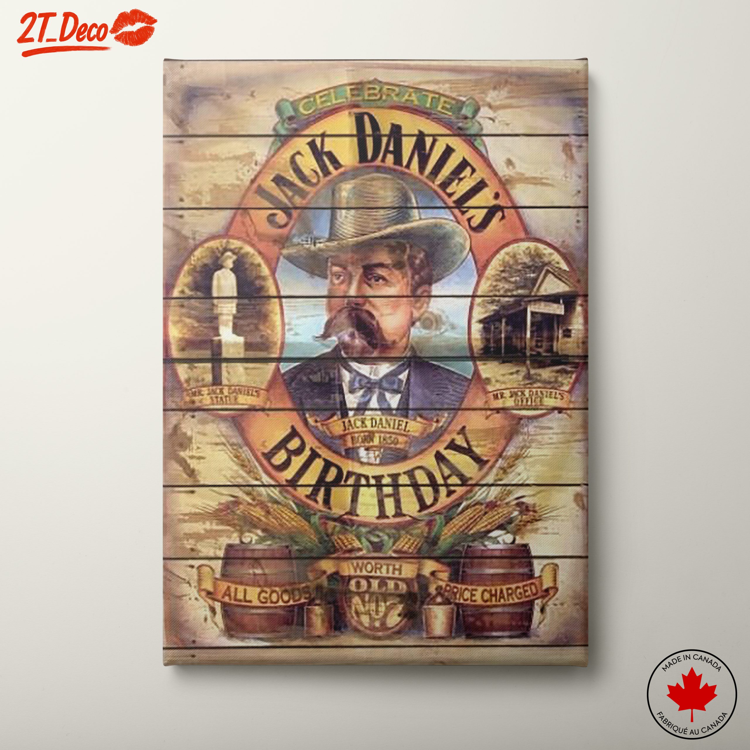 Jack Daniel's Vintage Celebration Artwork