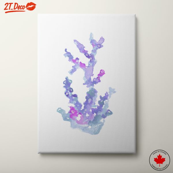 Abstract Watercolor Flora Art