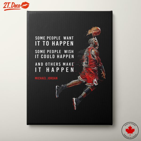 Michael Jordan Inspired Motivational Artwork