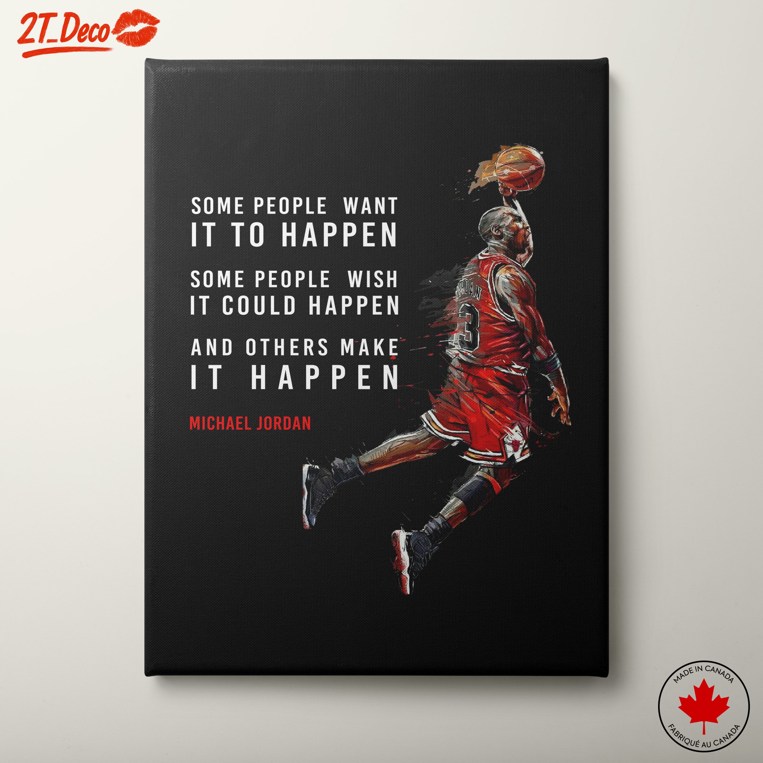 Michael Jordan Inspired Motivational Artwork