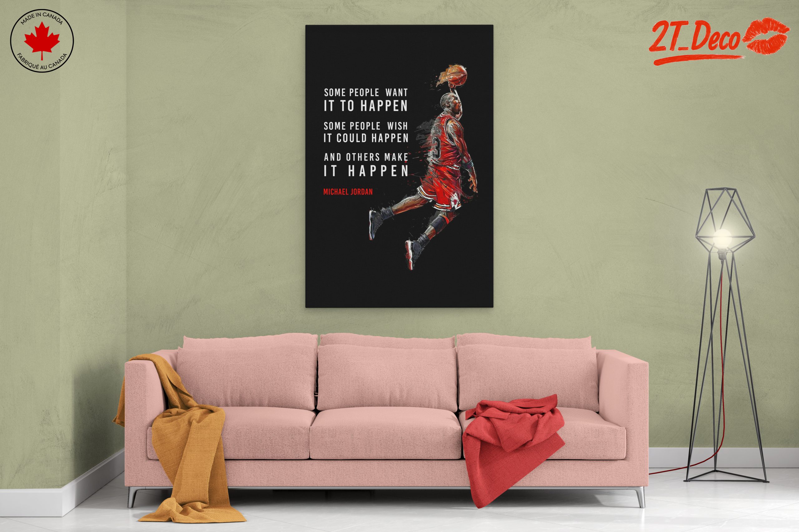 Michael Jordan Inspired Motivational Artwork - Image 2