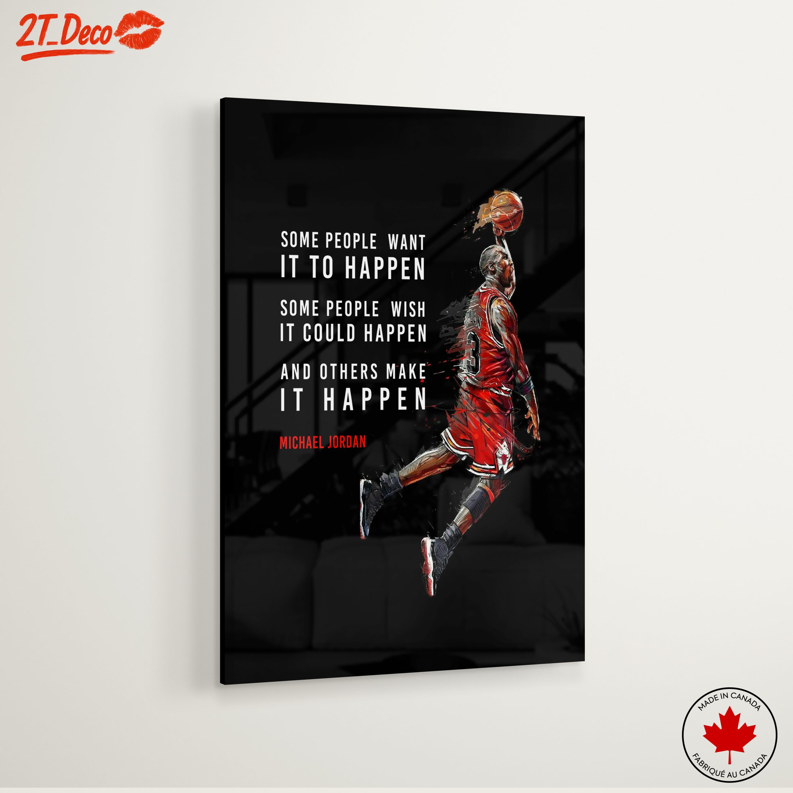 Michael Jordan Inspired Motivational Artwork - Image 6