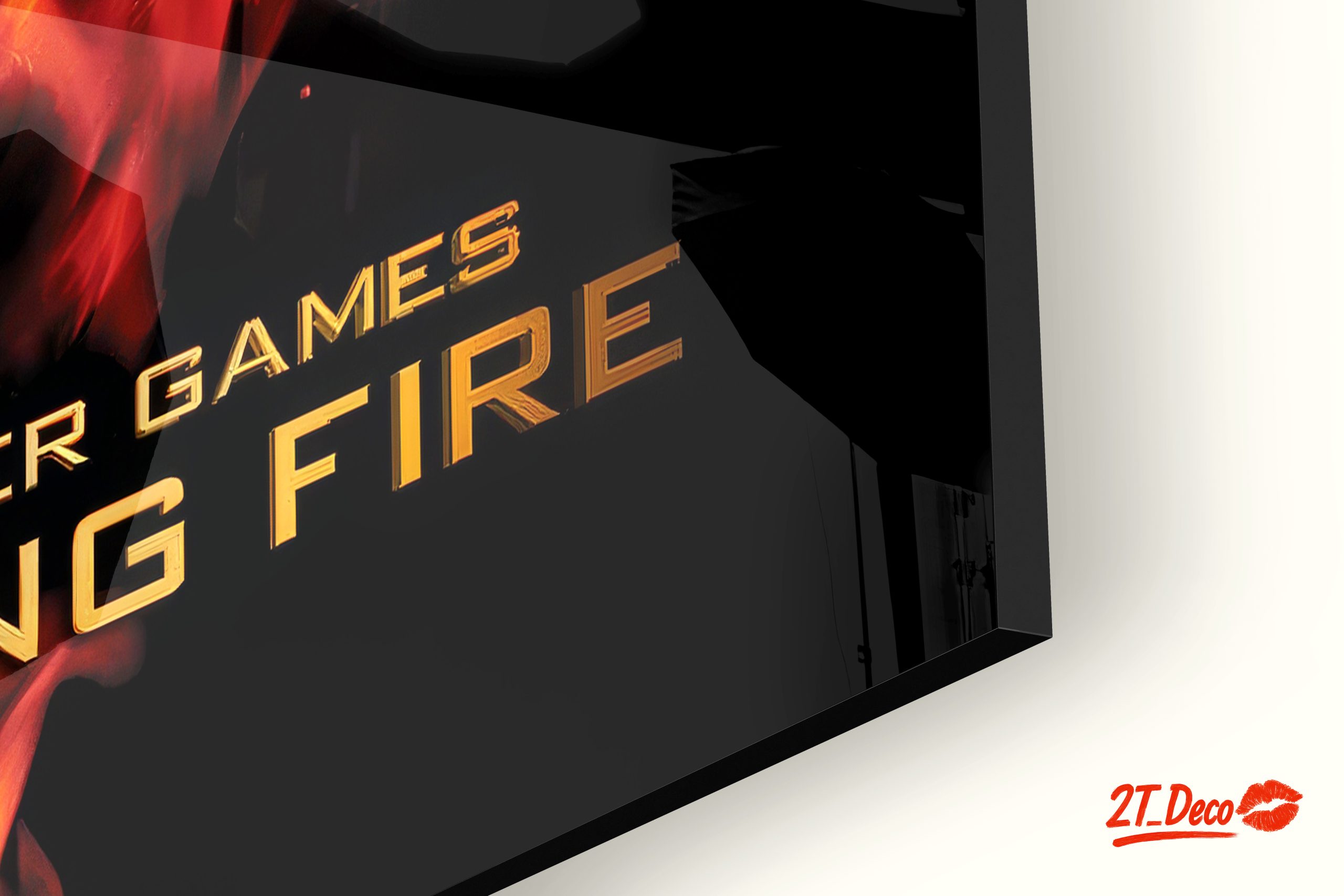 Dramatic Anime Character with Fire Background - Image 9