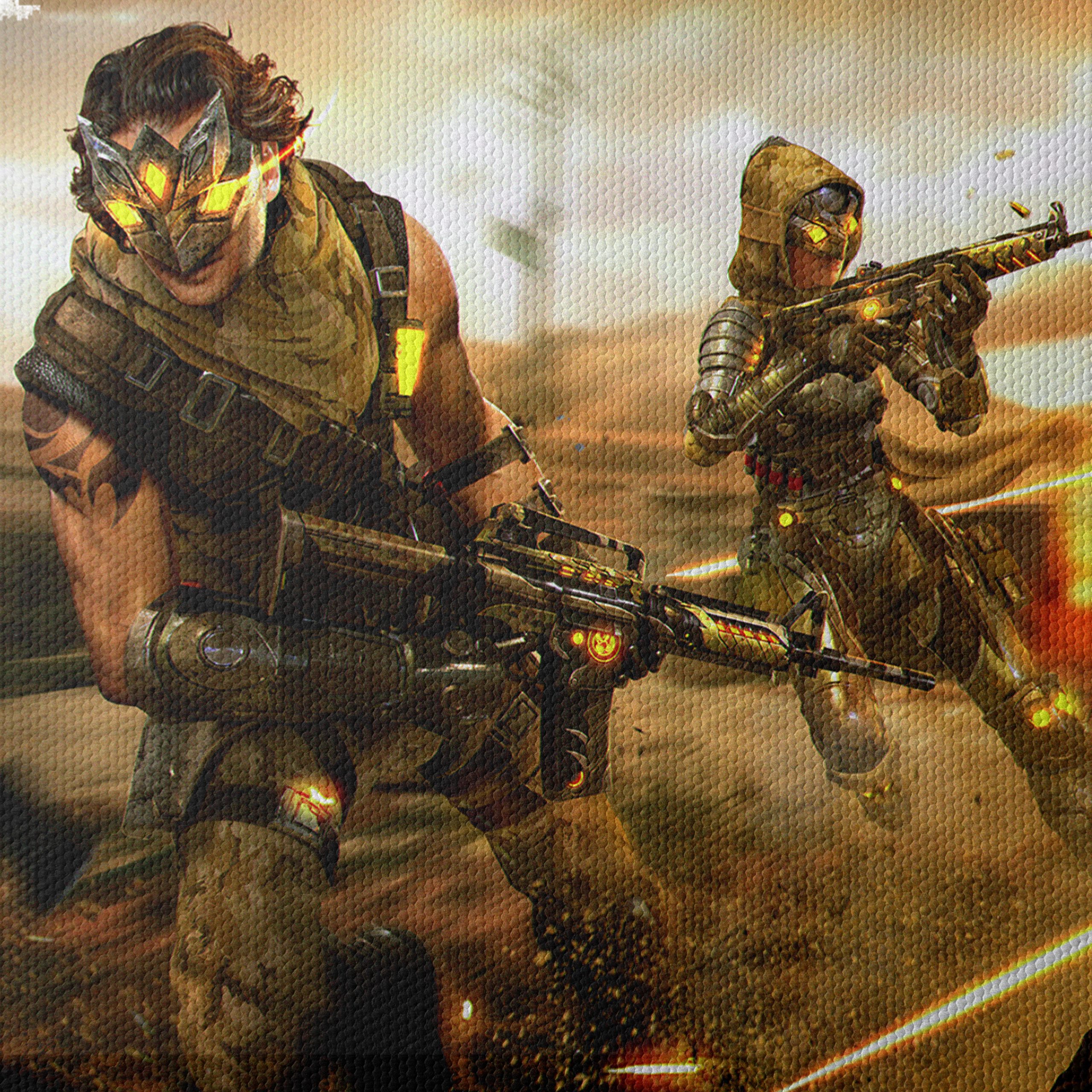 Action Packed Free Fire Game Art - Image 4