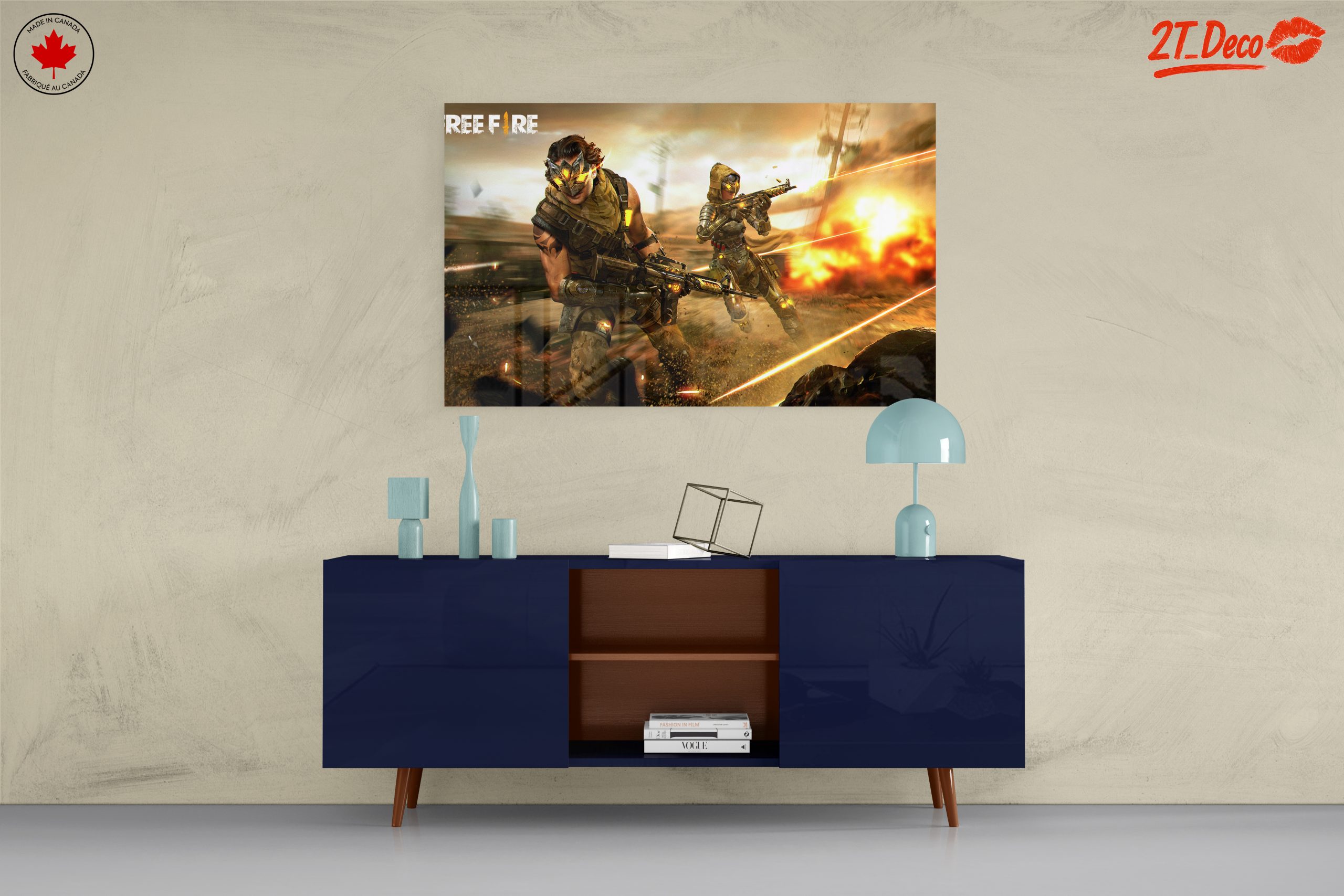 Action Packed Free Fire Game Art - Image 8