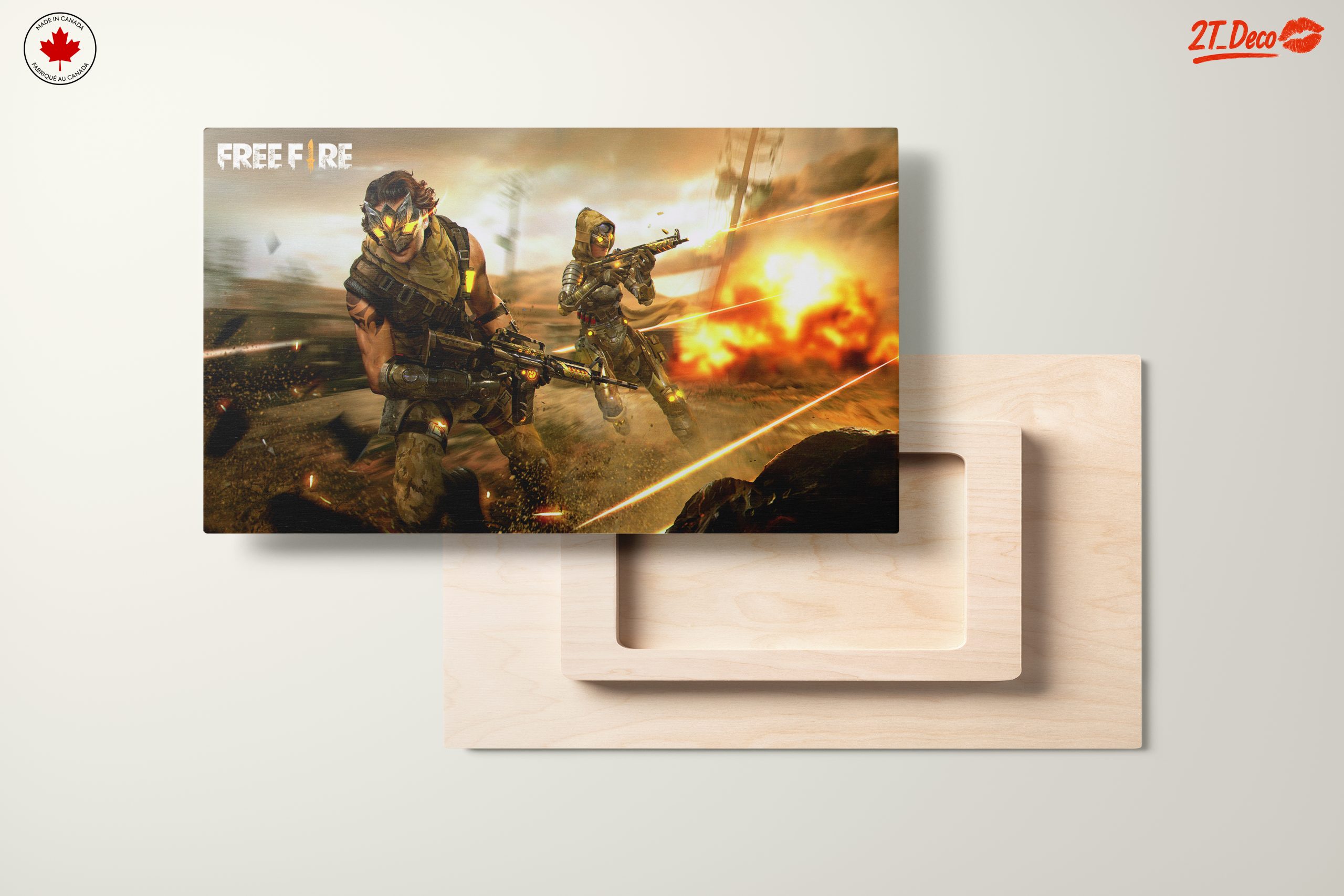 Action Packed Free Fire Game Art - Image 11