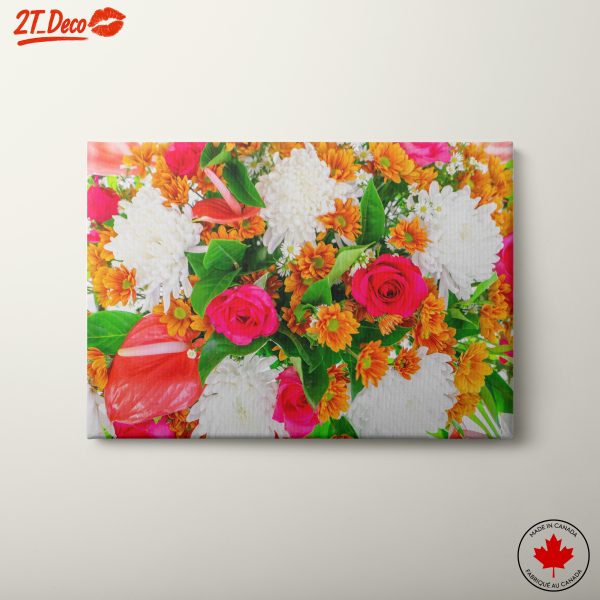 Vibrant Floral Arrangement for Home Decor 2