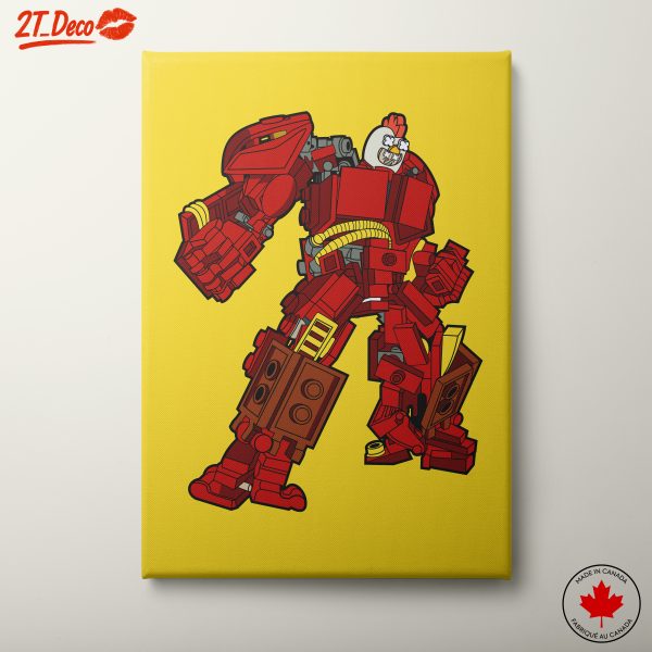 Robotic Chicken Character Art