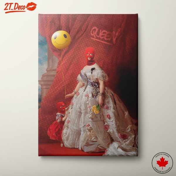 Contemporary Art Depicting Characters in Unique Context