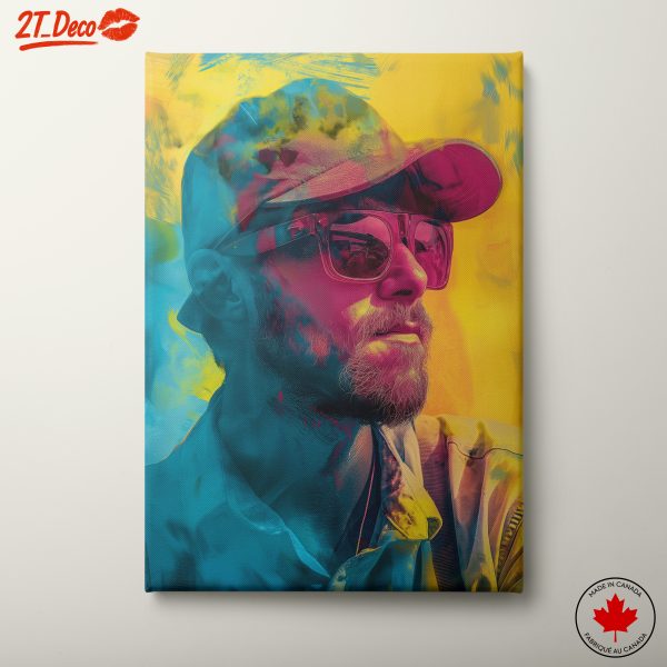 Vibrant Modern Artistic Portrait