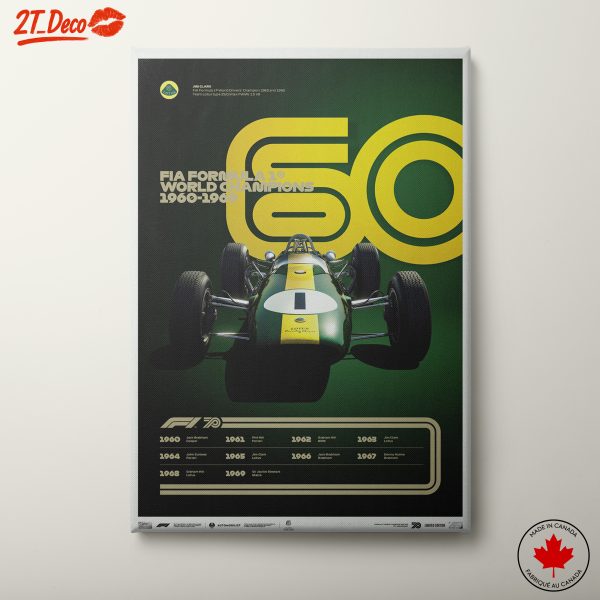 Legacy of Formula 1 Champions 1960-1969
