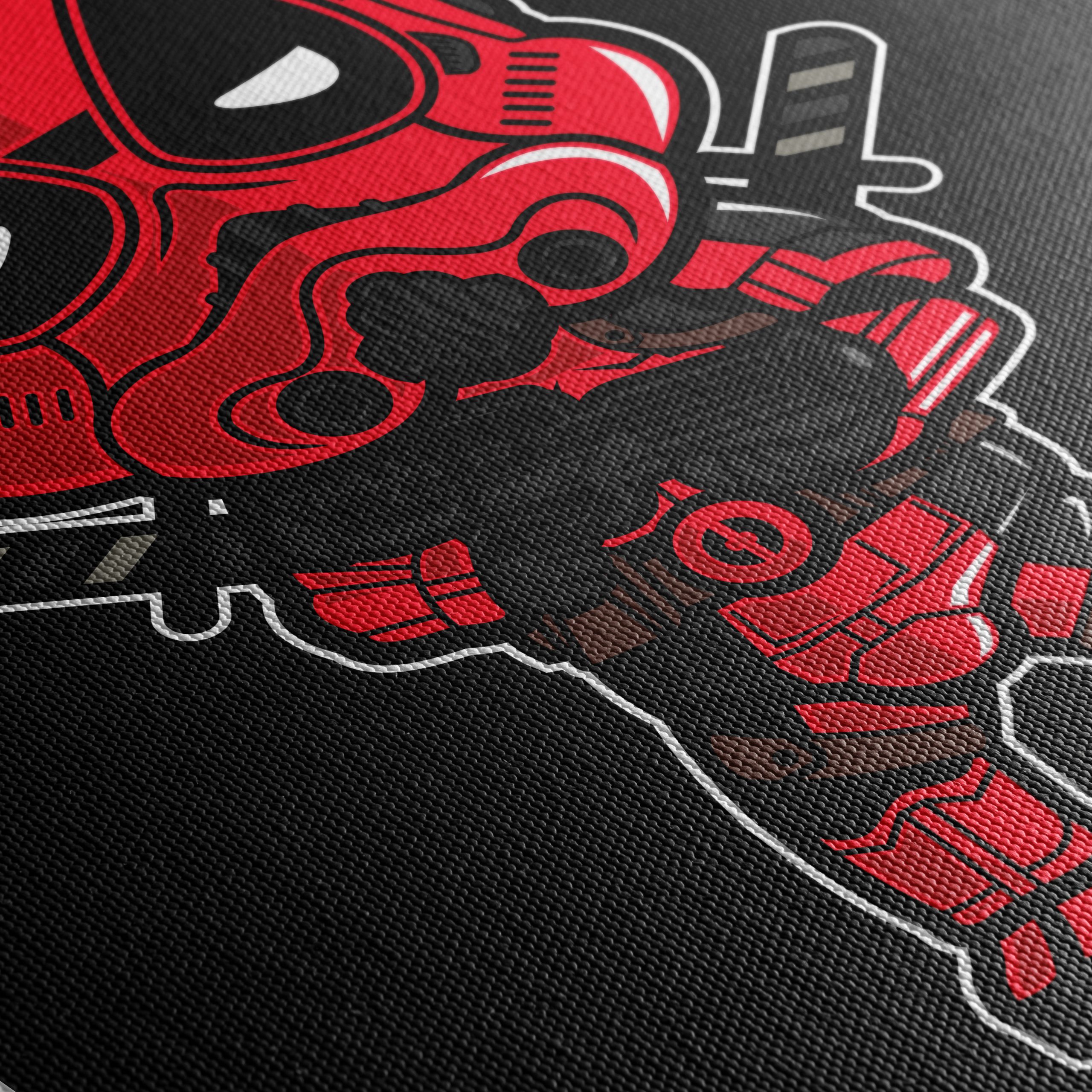 Chibi Style Deadpool Character Art - Image 5