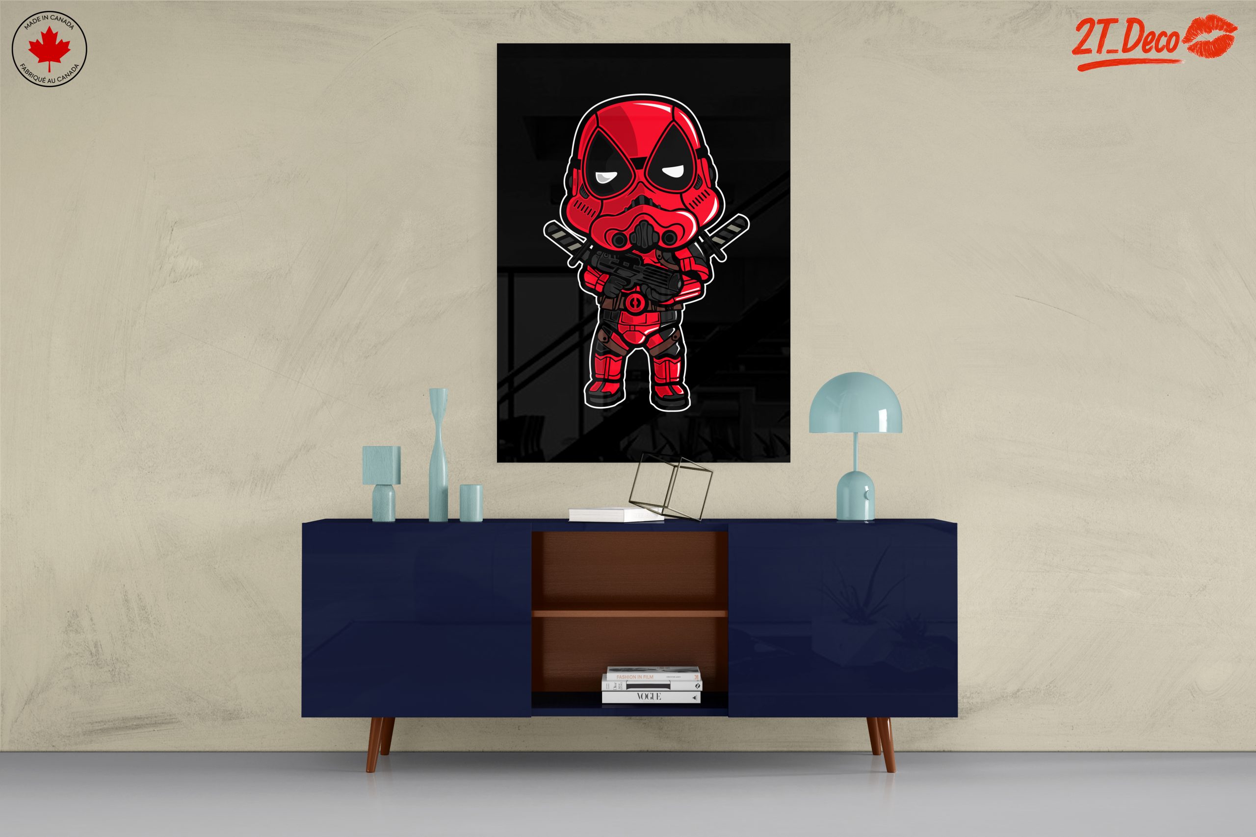 Chibi Style Deadpool Character Art - Image 8