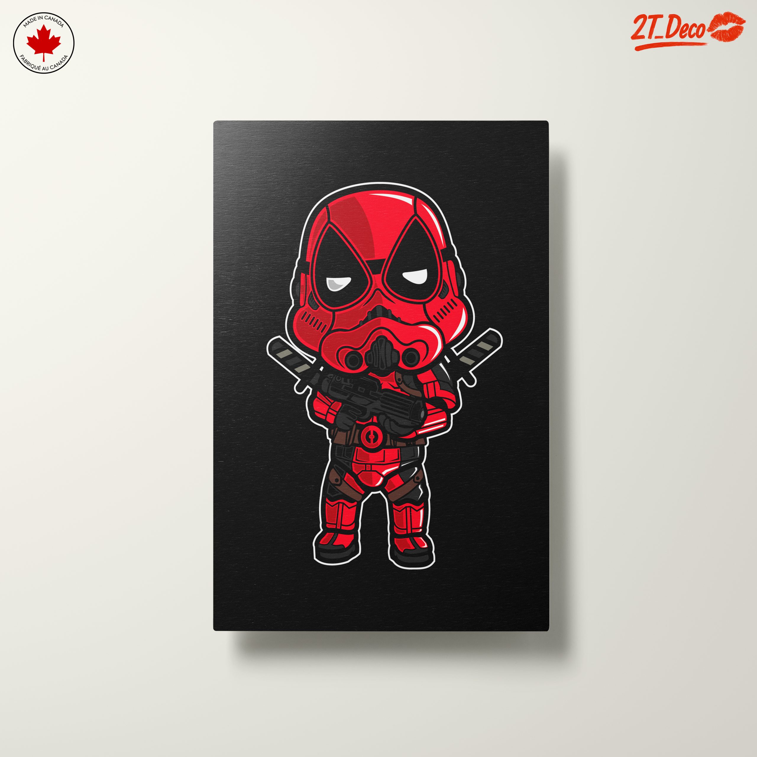 Chibi Style Deadpool Character Art - Image 10