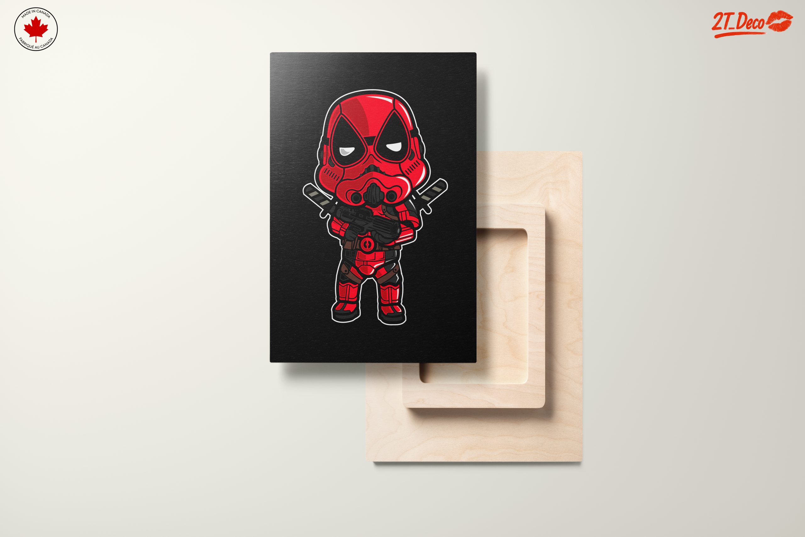 Chibi Style Deadpool Character Art - Image 11