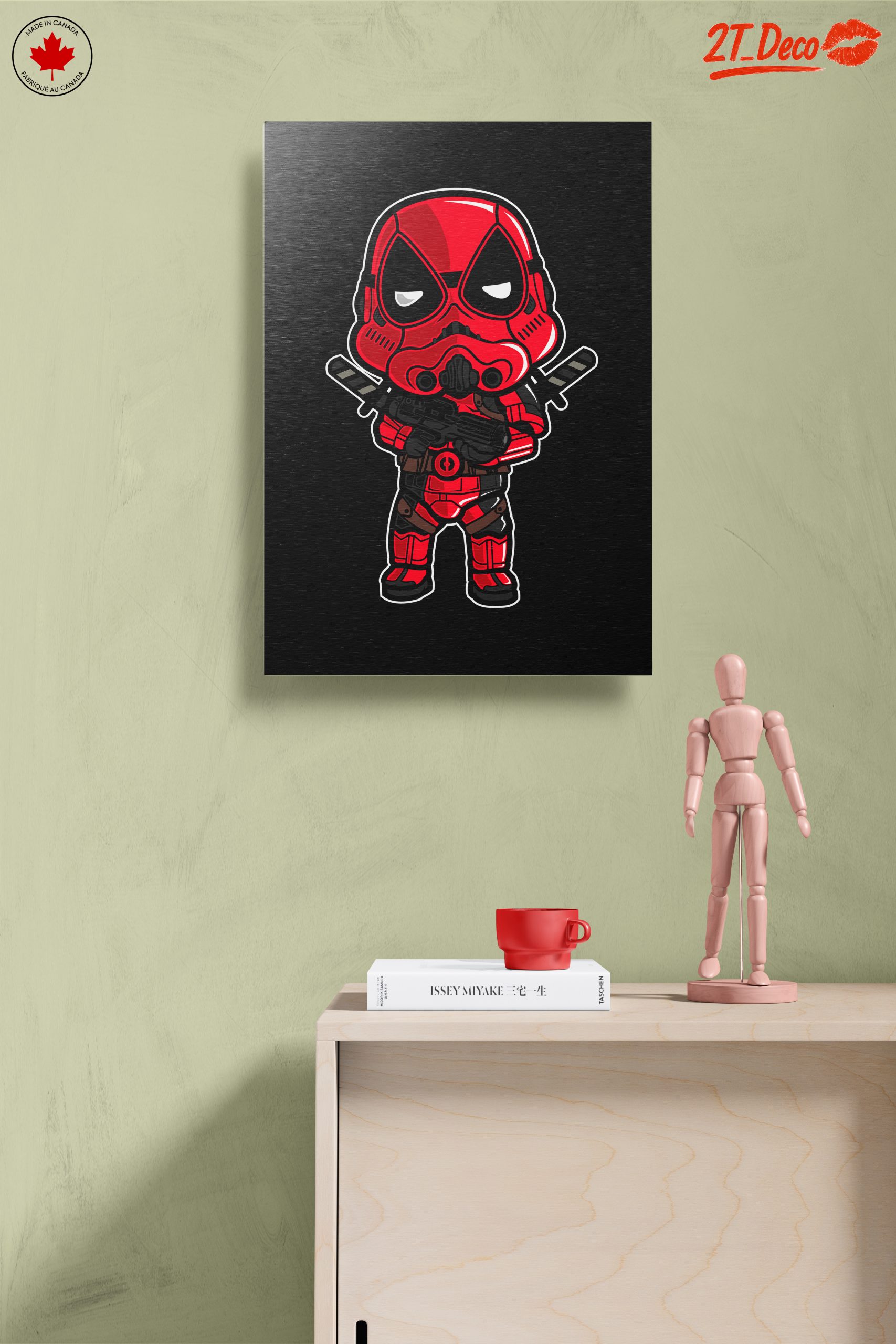 Chibi Style Deadpool Character Art - Image 14