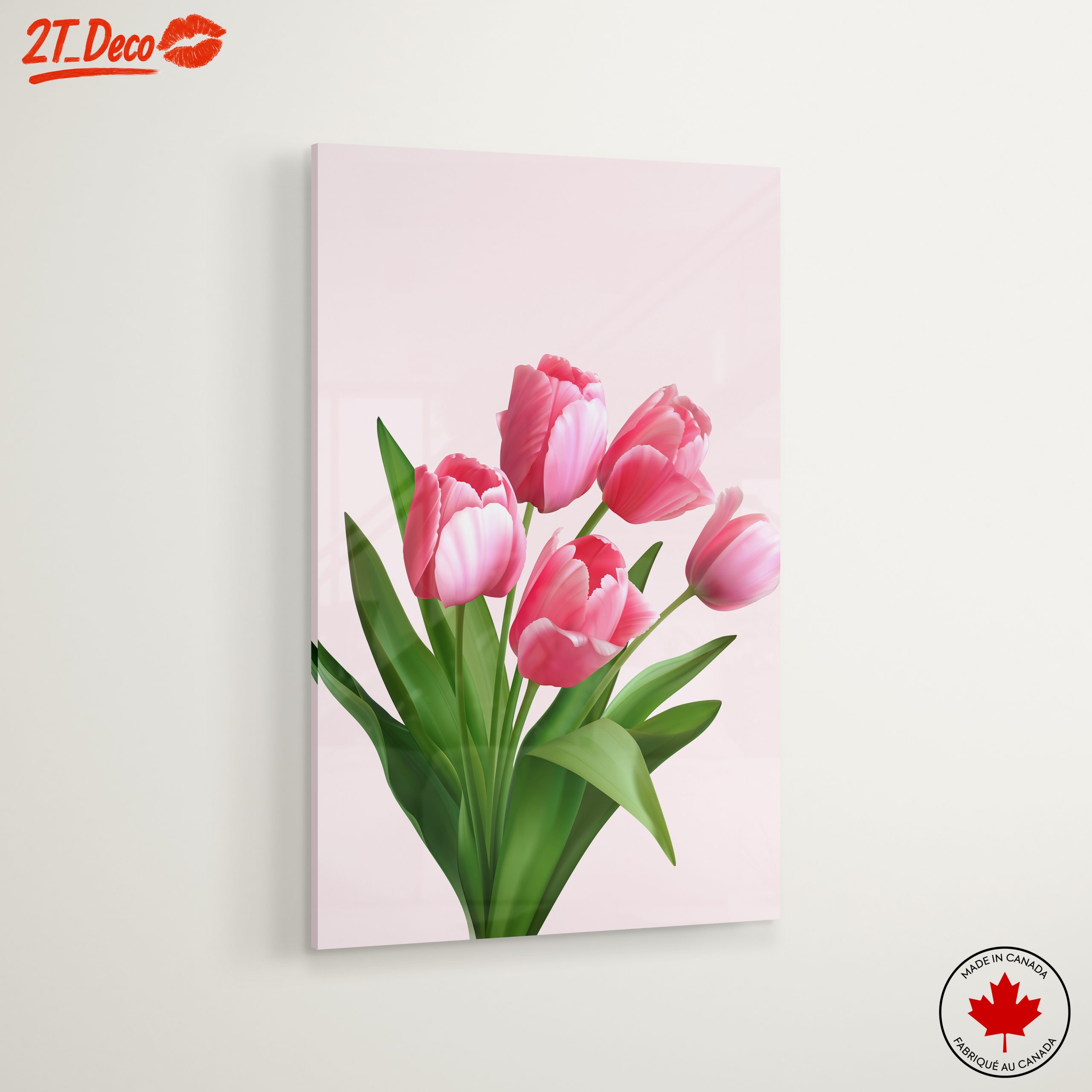 Pink Tulip Bouquet on Soft Background - Image 6