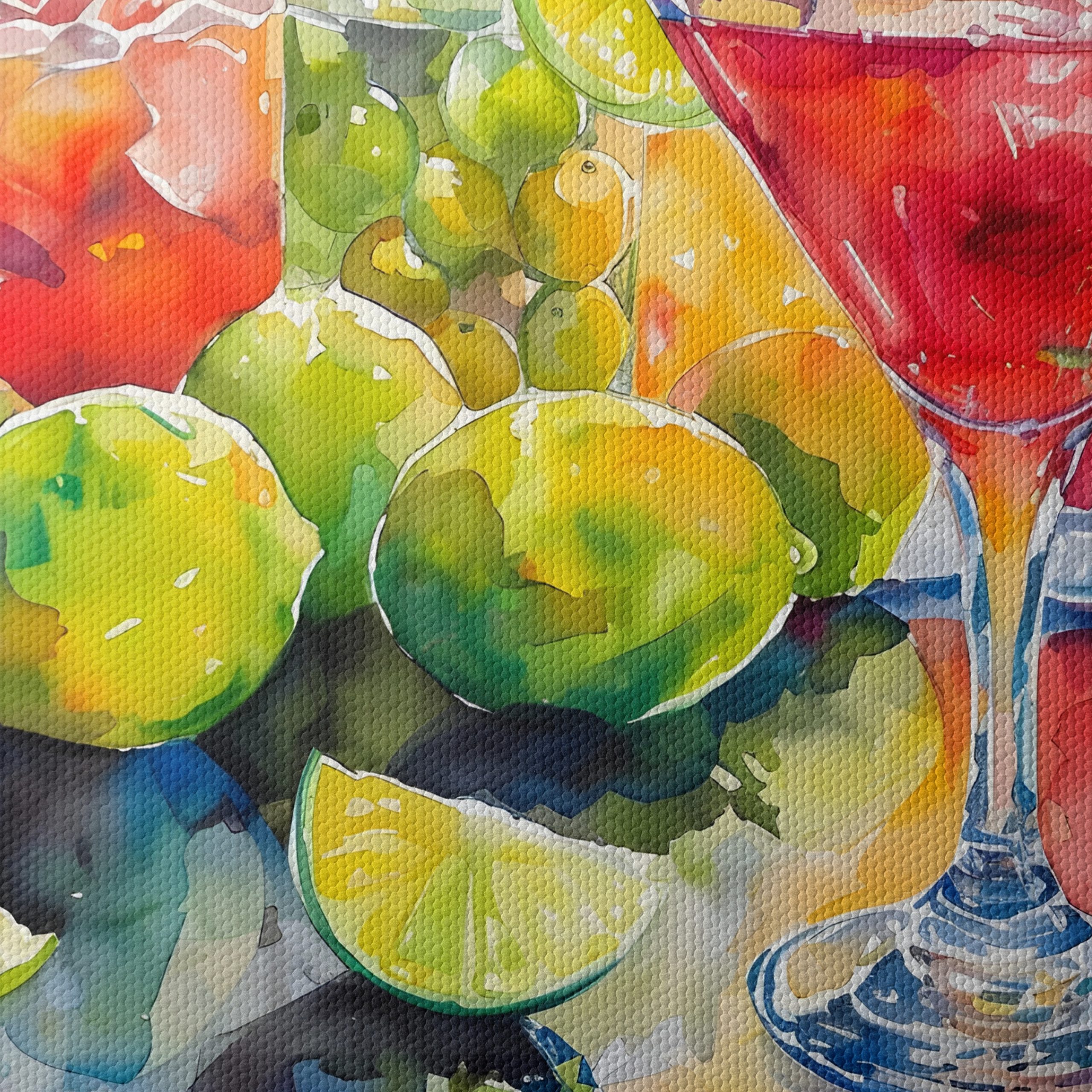 Vibrant Cocktail Still Life Artwork - Image 4