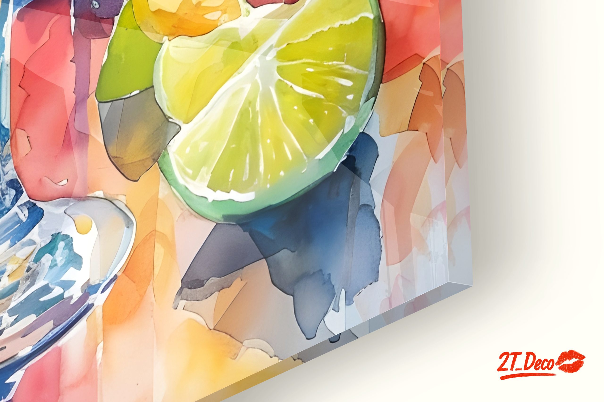 Vibrant Cocktail Still Life Artwork - Image 9