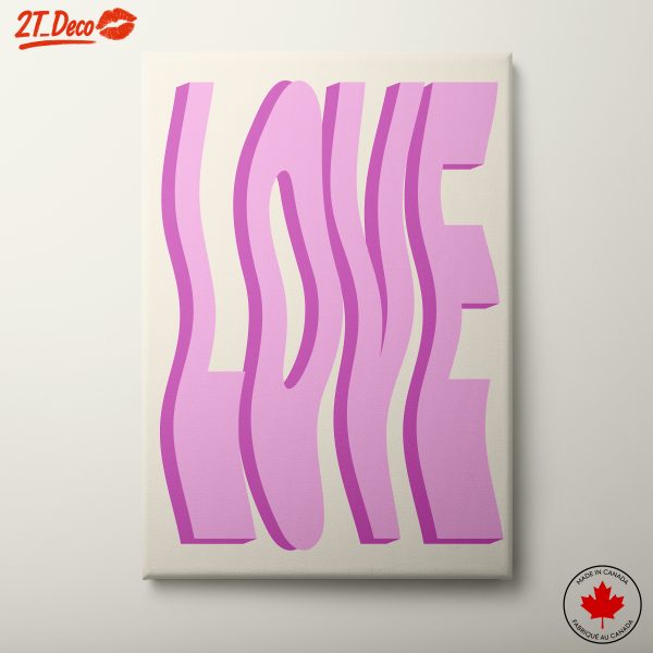 Stylized Love Quote Artwork