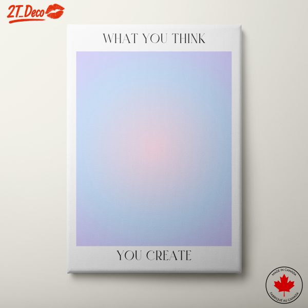 Inspirational Typography Art with Soft Colors