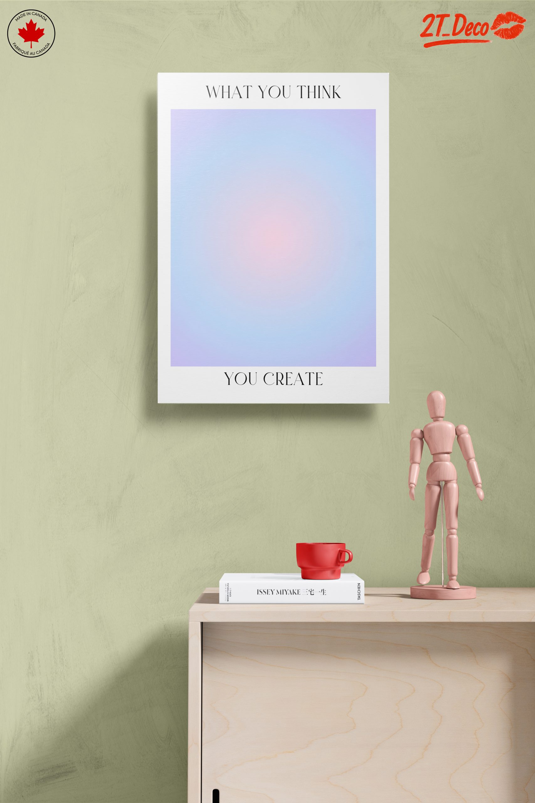 Inspirational Typography Art with Soft Colors - Image 14