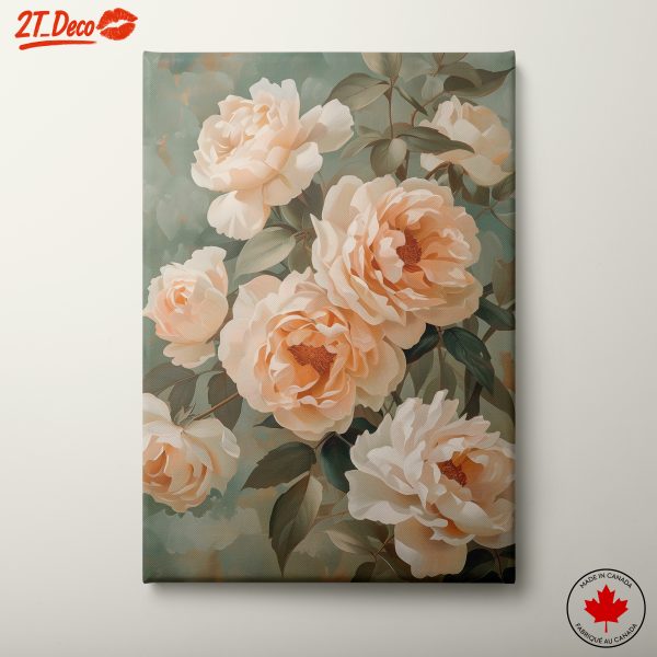 Peony Floral Art for Elegant Decor