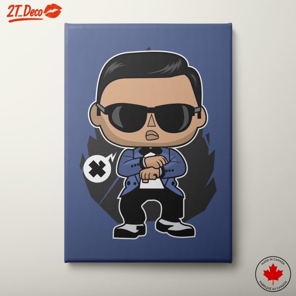 Stylized Pop Culture Character Art