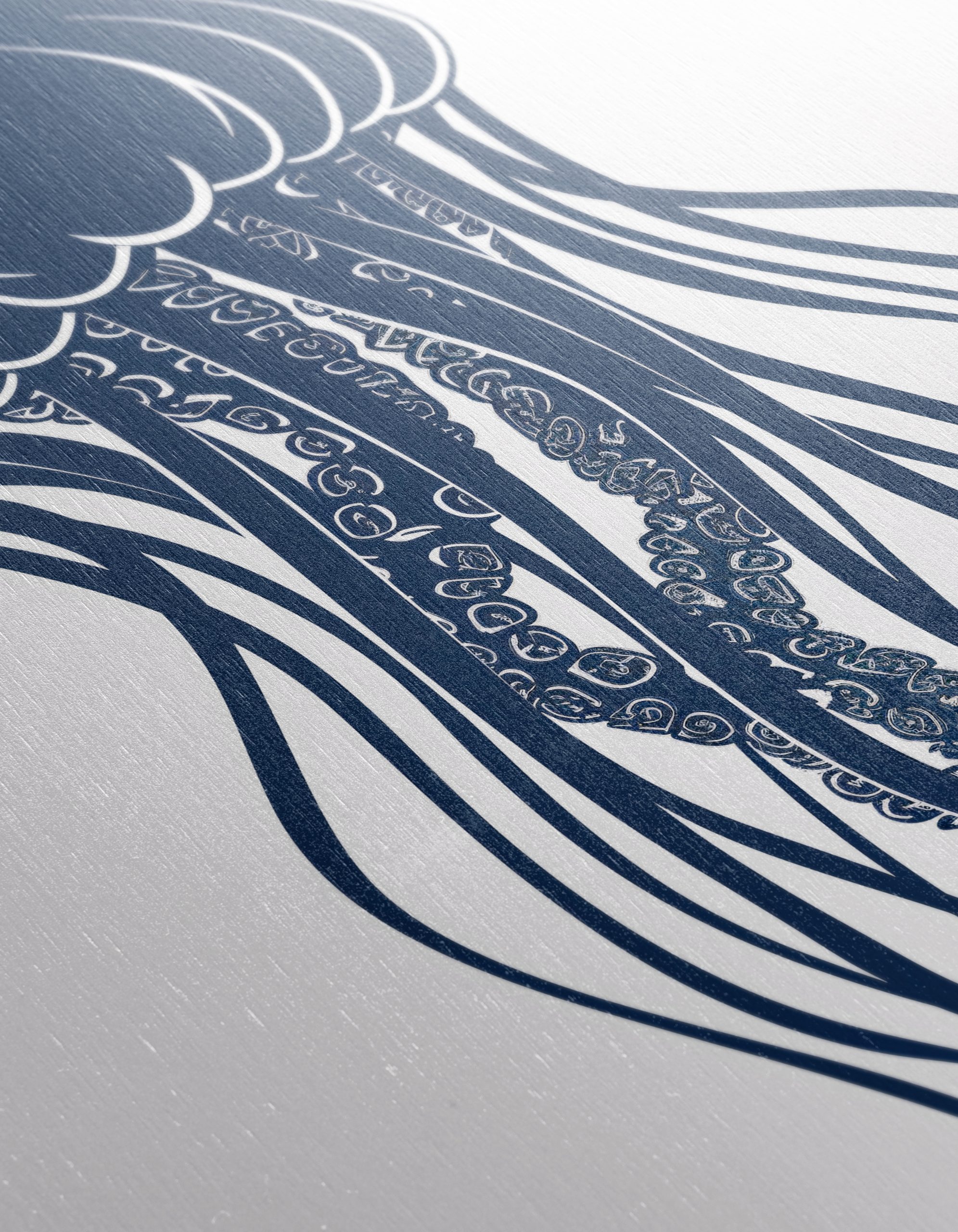Stylized Jellyfish Art for Nautical Decor - Image 12