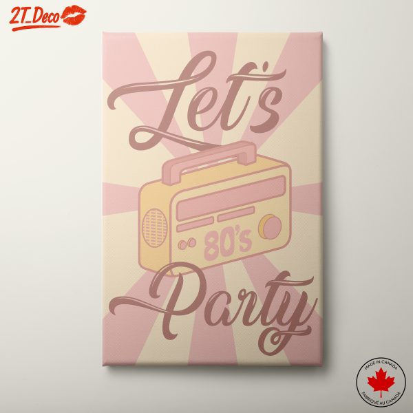 Let's Party 80's Radio Art
