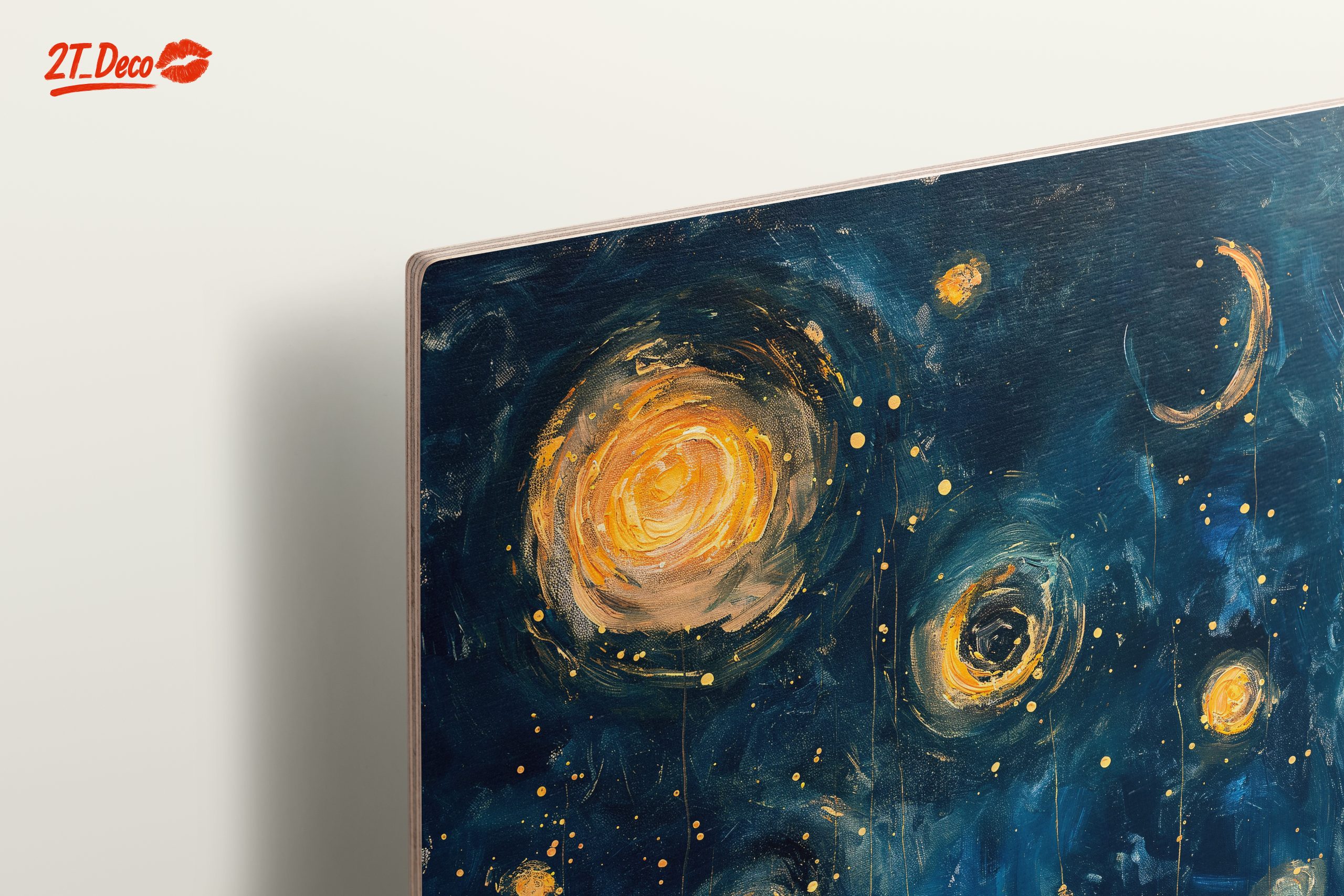 Vibrant Abstract Night Sky Art - Image 15