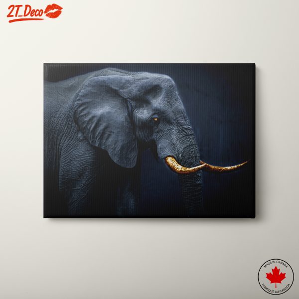 Realistic Elephant Wall Art