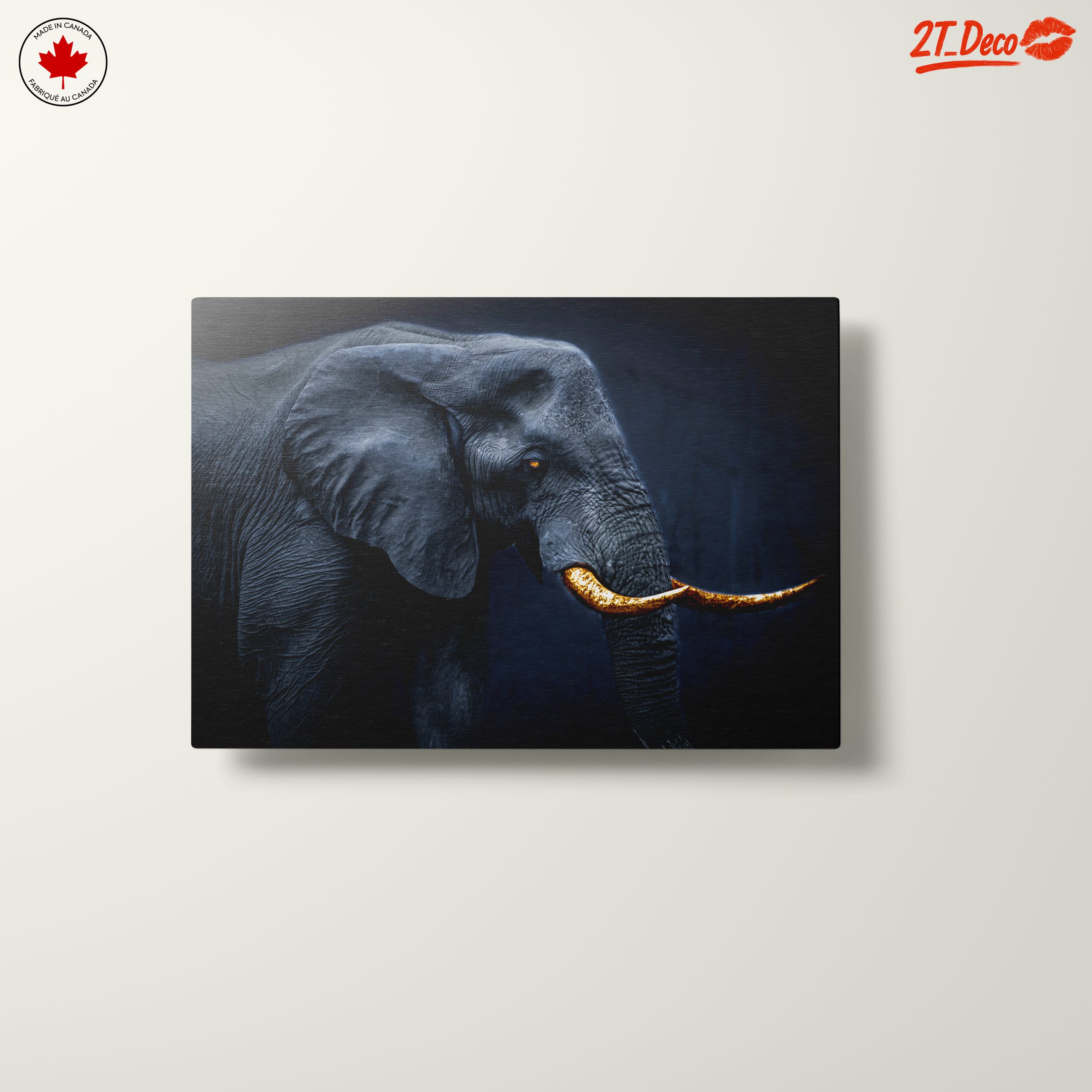 Realistic Elephant Wall Art - Image 10