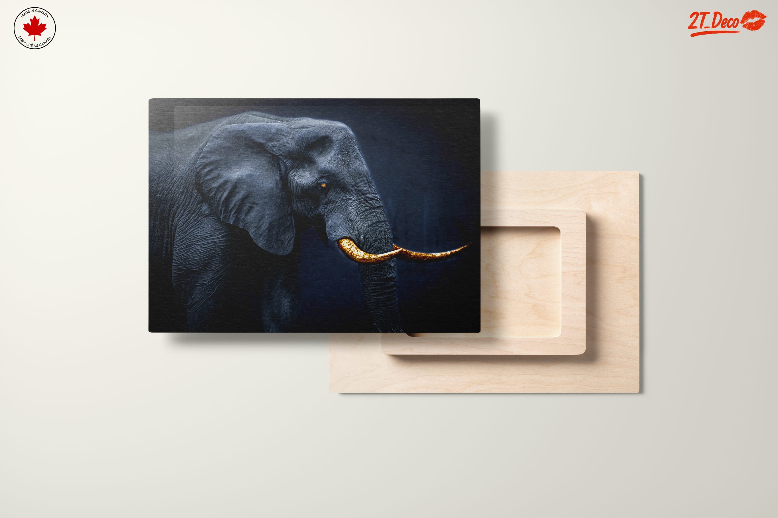 Realistic Elephant Wall Art - Image 11