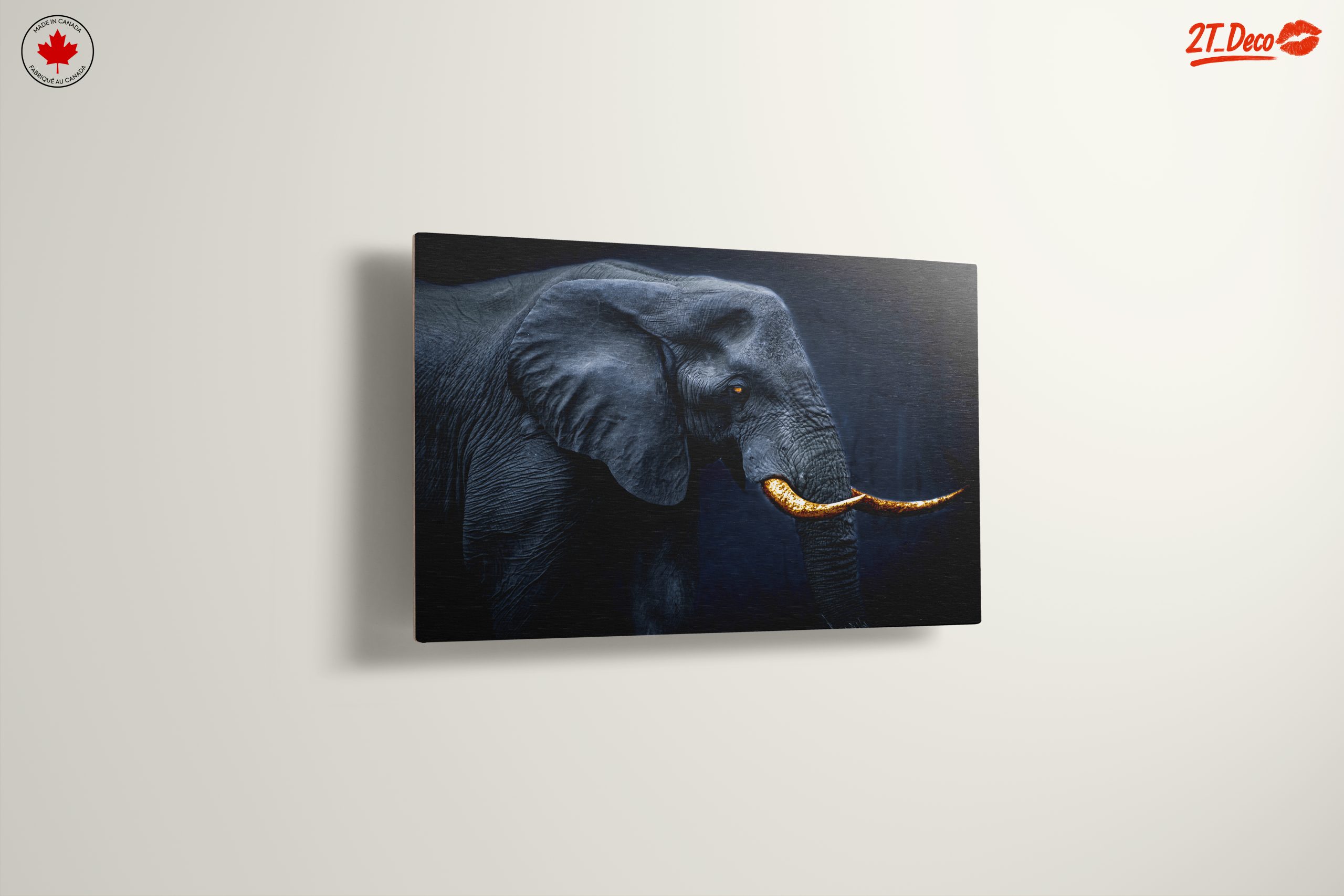 Realistic Elephant Wall Art - Image 13