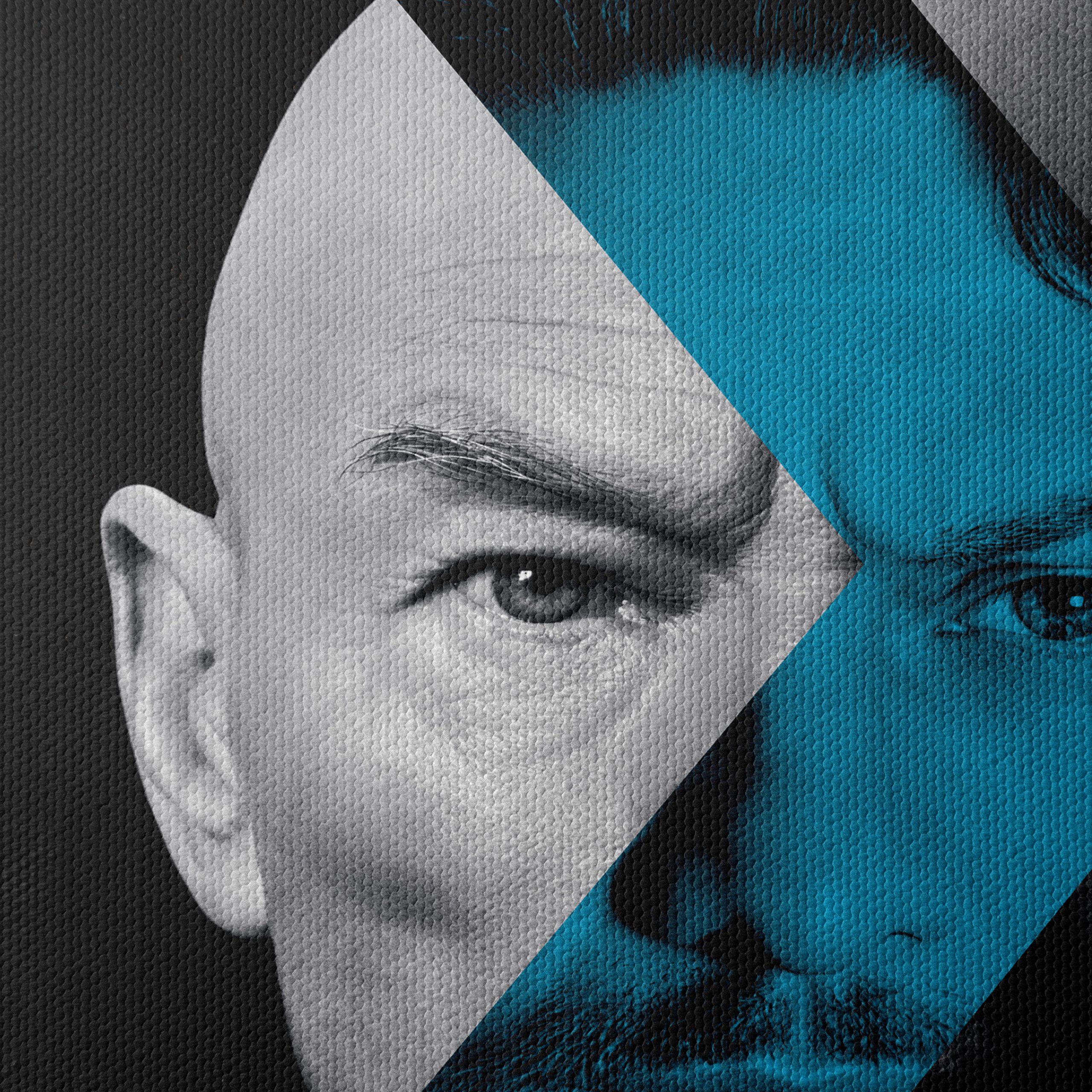 X-Men Character Art with Blue Accents - Image 4